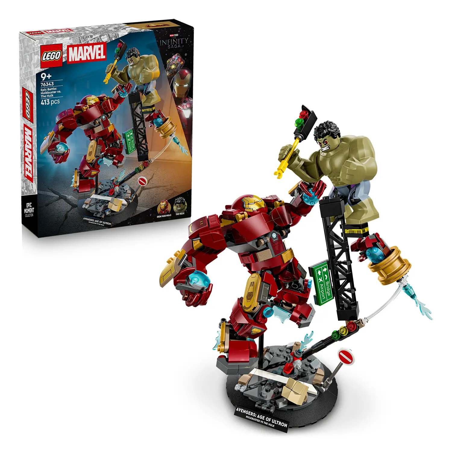 LEGO Marvel Hulkbuster vs Hulk Avengers 76343 - lego