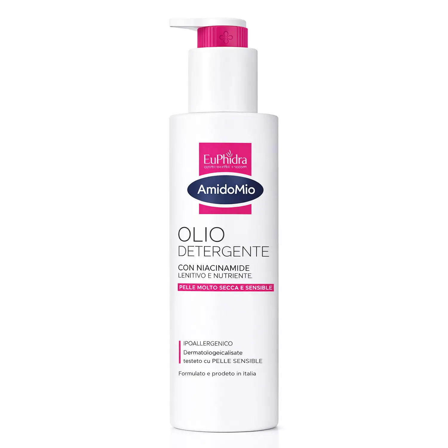 Euphidra Amidomio Olio Detergente Lenitivo 400 ml Pelle Secca - cosmesi e igiene