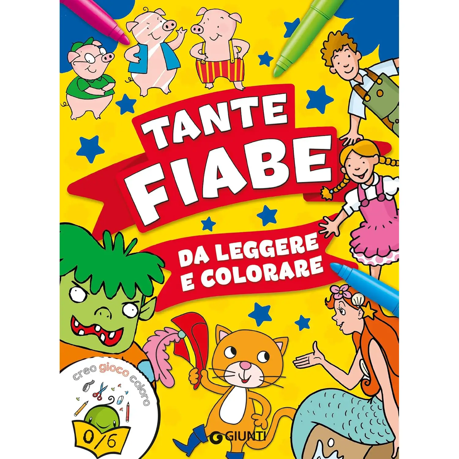 Libro Tante Fiabe Da Leggere E Colorare - Prima biblioteca