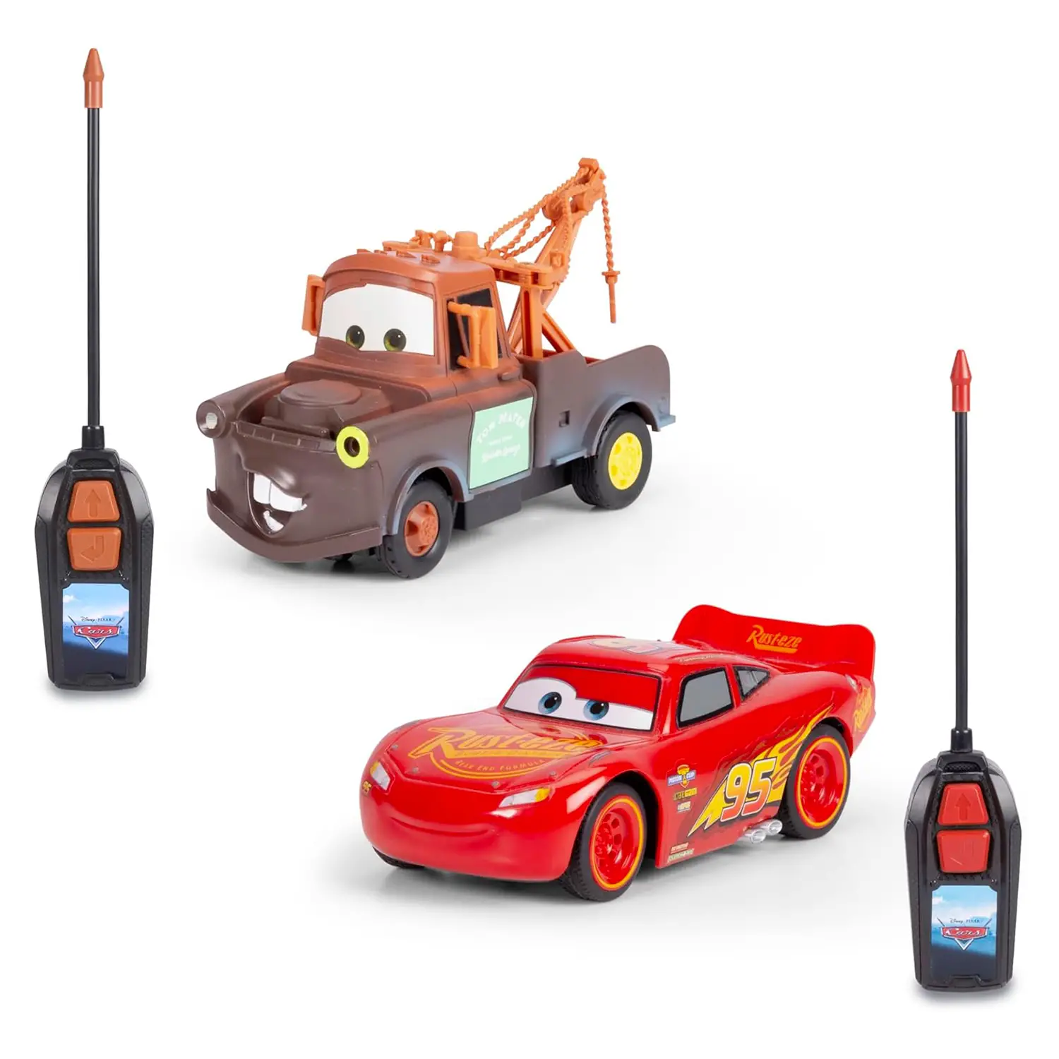 Cars Lightning McQueen + Cricchetto Twin Pack Radiocomando 1:32 - radiocomandi