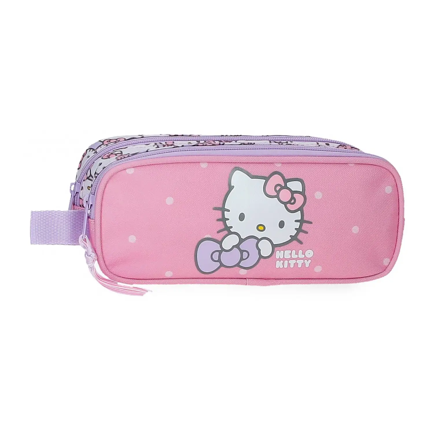 Hello Kitty My Favourite Bow Astuccio Bustina 2 Scomparti - bauletti tombolini bustine