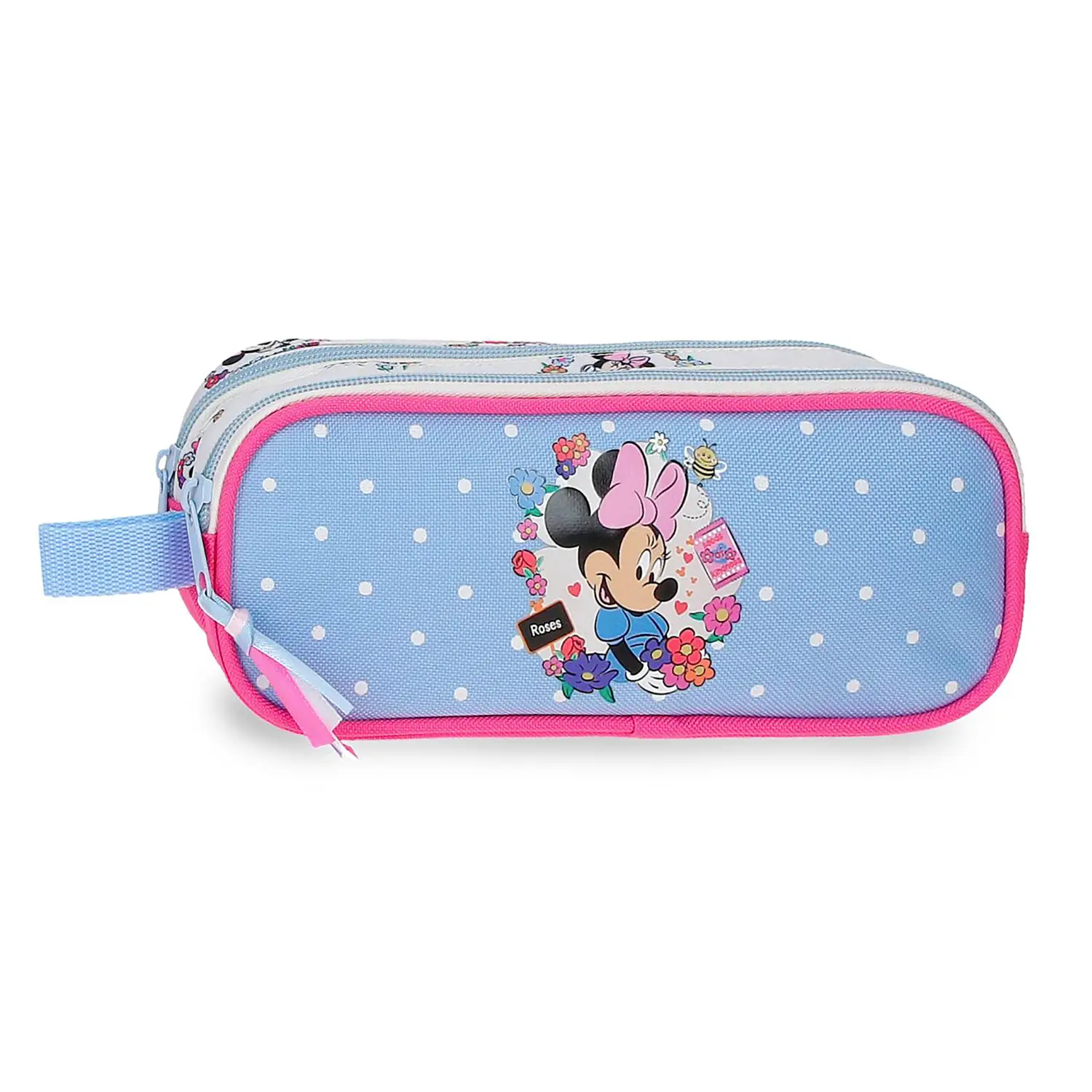 Minnie Flowers Astuccio Bustina 2 Scomparti - bauletti tombolini bustine