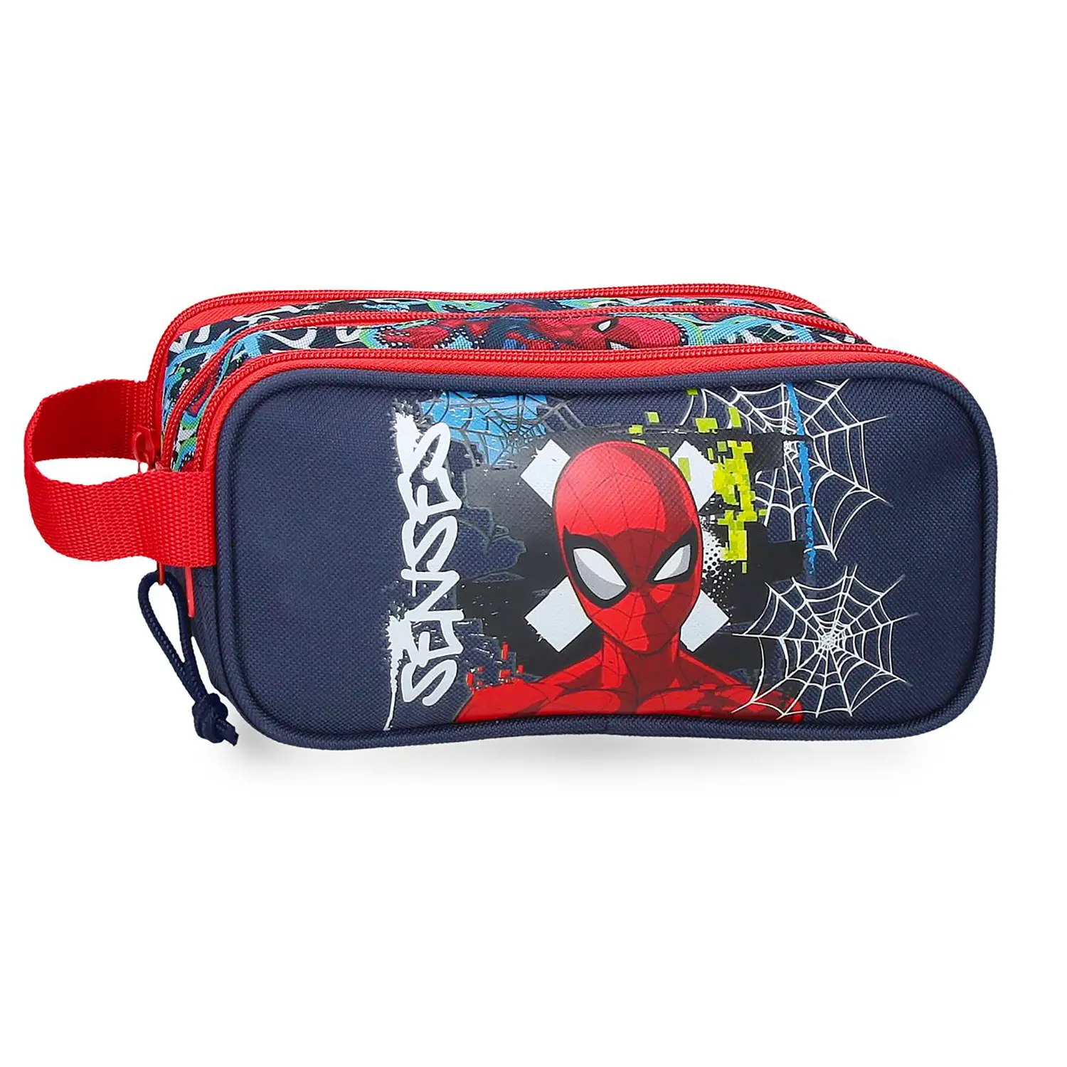Graffity Of Spiderman Astuccio 3 Scomparti - bauletti tombolini bustine