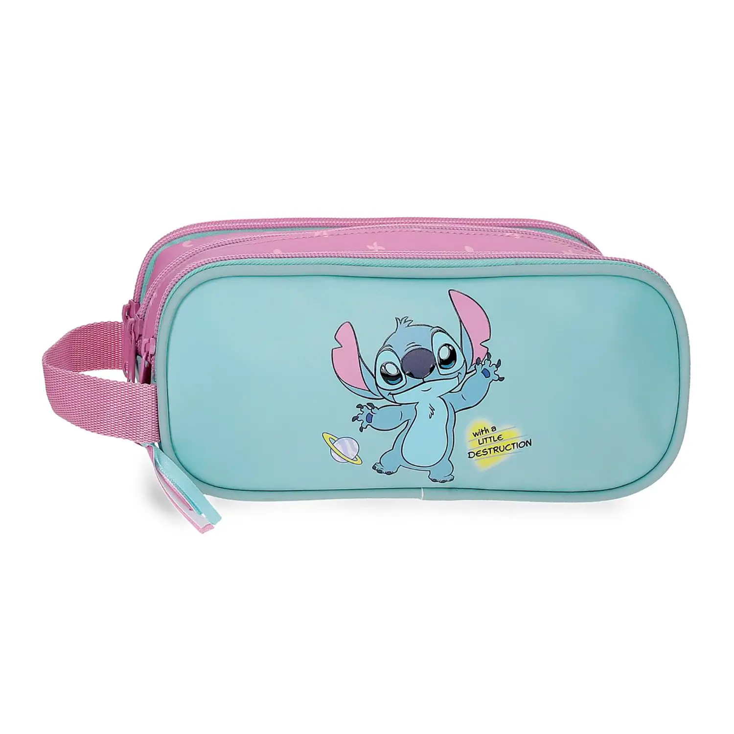 Stitch Little Destruction Astuccio 3 Scomparti - bauletti tombolini bustine
