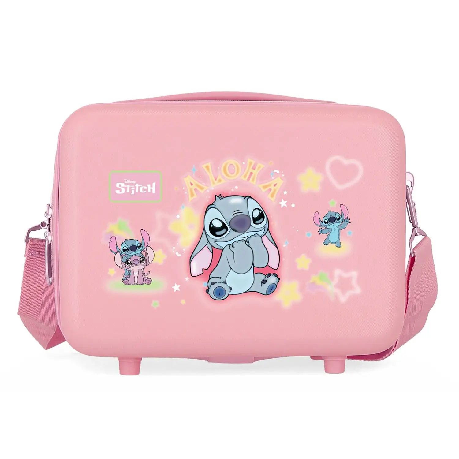 Stitch You & Me Neceser Abs Rosa - valige e borse da viaggio