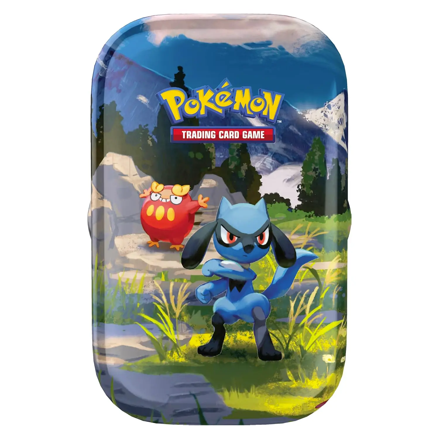 Pokemon Mini Tin Da Collezione Megaevoluzione Ascesa Eroica Riolu e Darumaka - Giochi di società