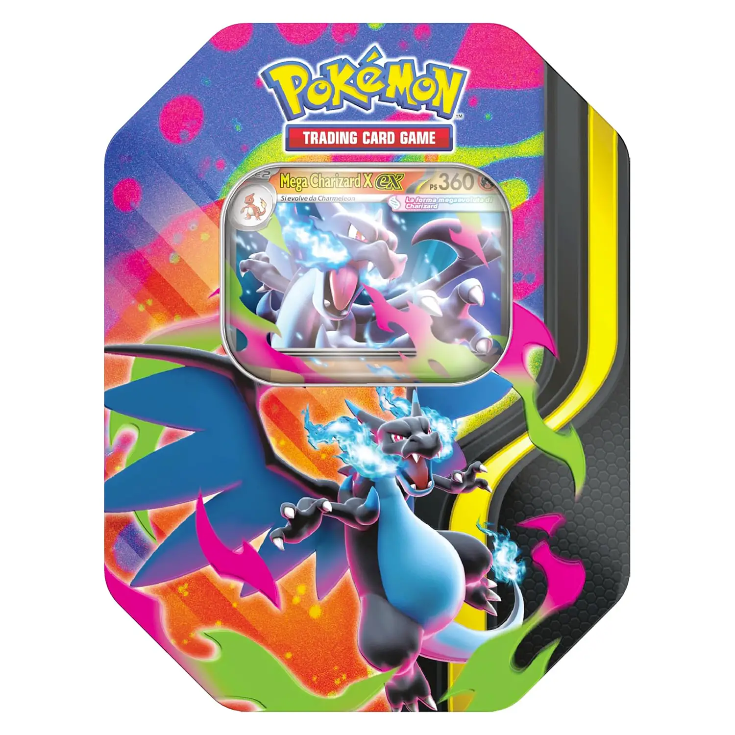 Pokemon Tin Da Collezione Mega Charizard X-Ex - Giochi di società