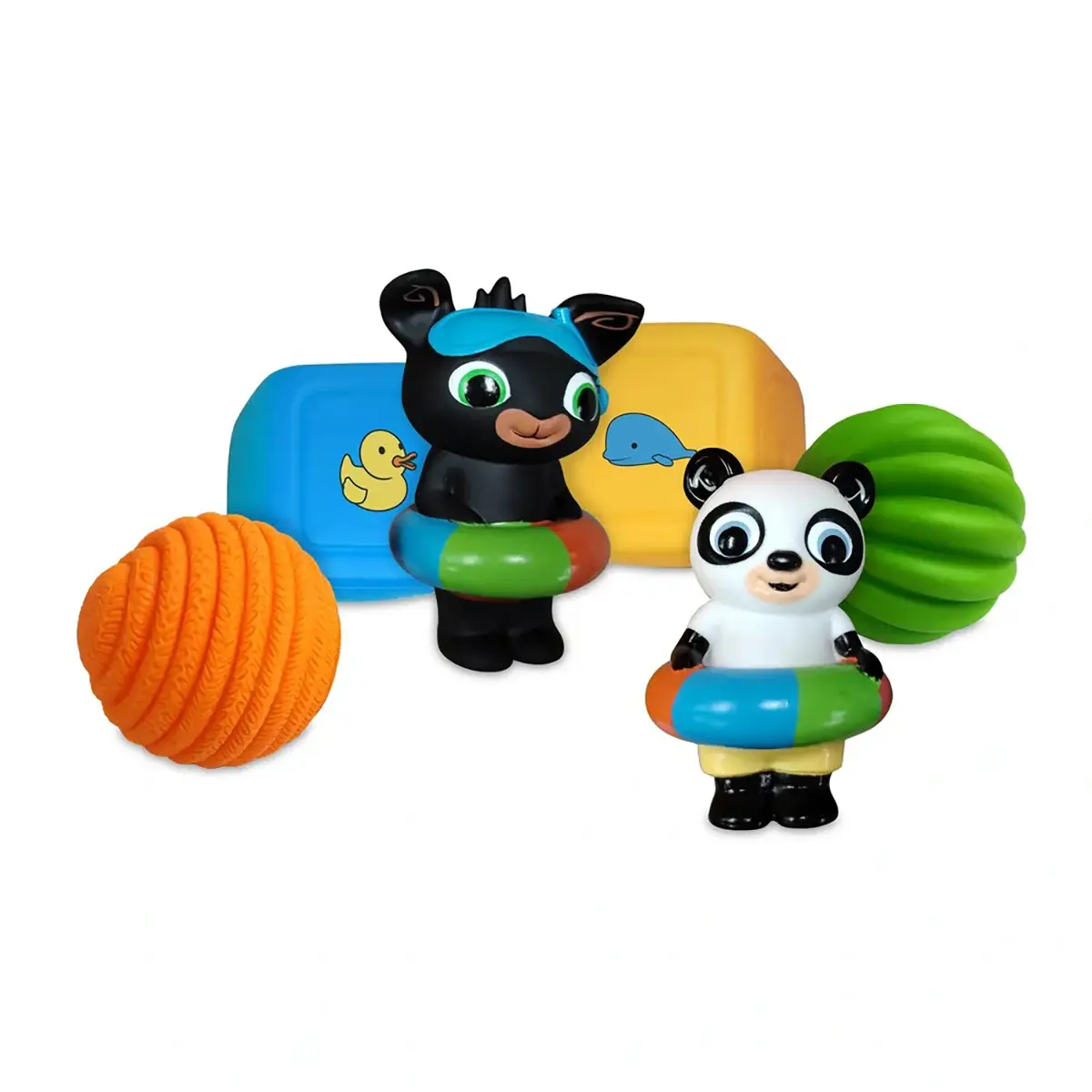Bing Set Bagnetto Con Personaggi, Cubotti E Palline - accessori