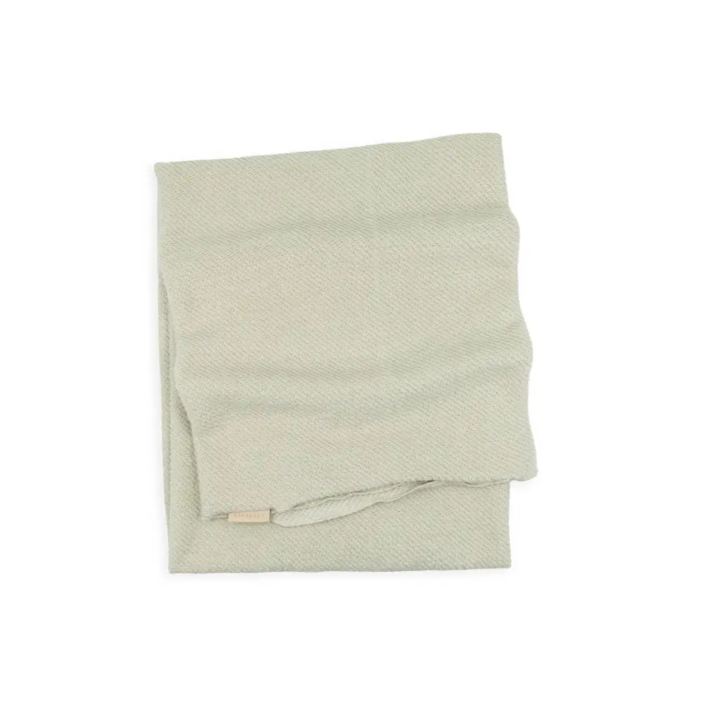 Bamboom Copertina Brushed Sage Olive 80x80cm - lenzuolini
