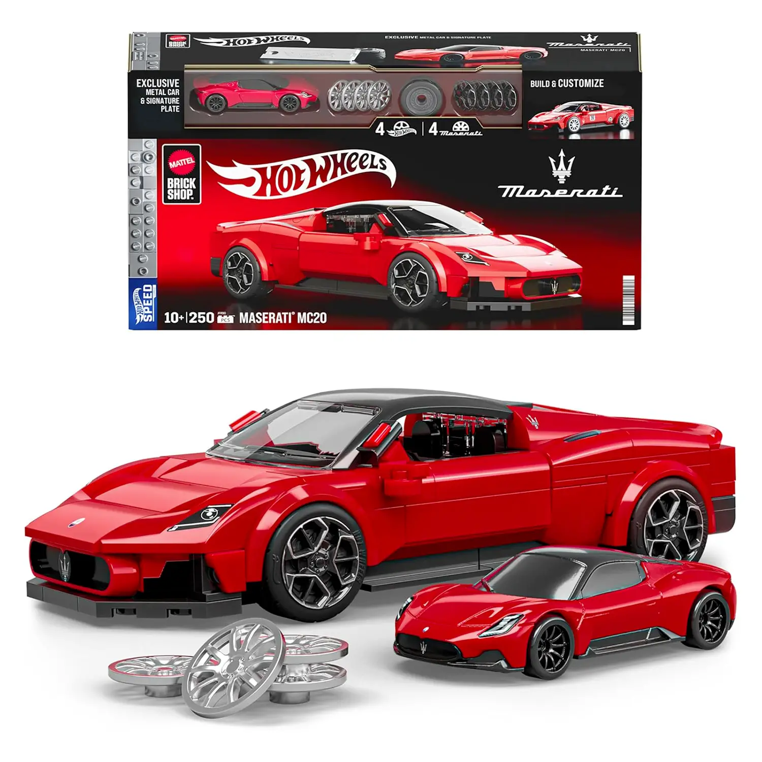 Hot Wheels Set Da Costruire - Speed Maserati - tematiche