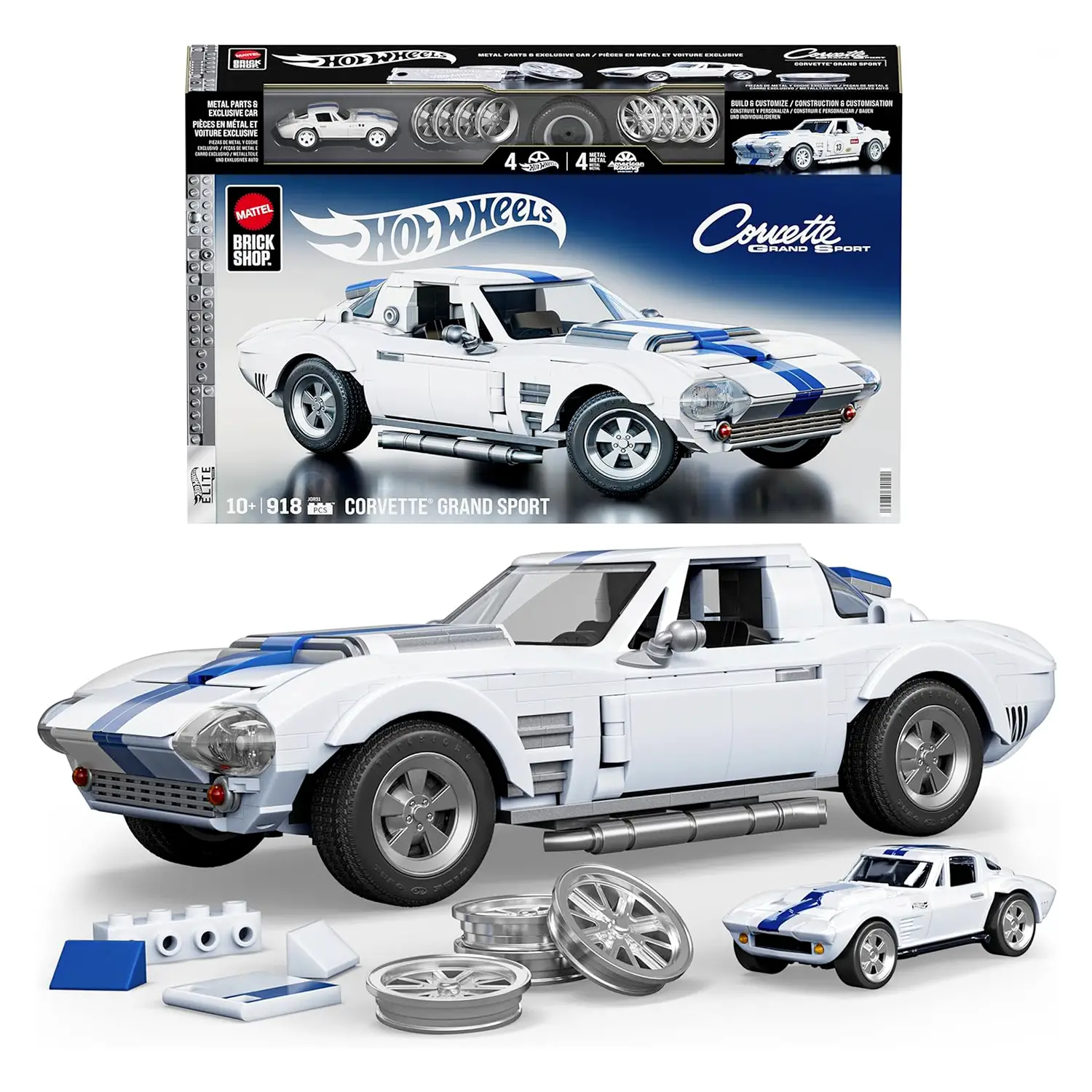 Hot Wheels Set Da Costruire Elite Corvette - tematiche