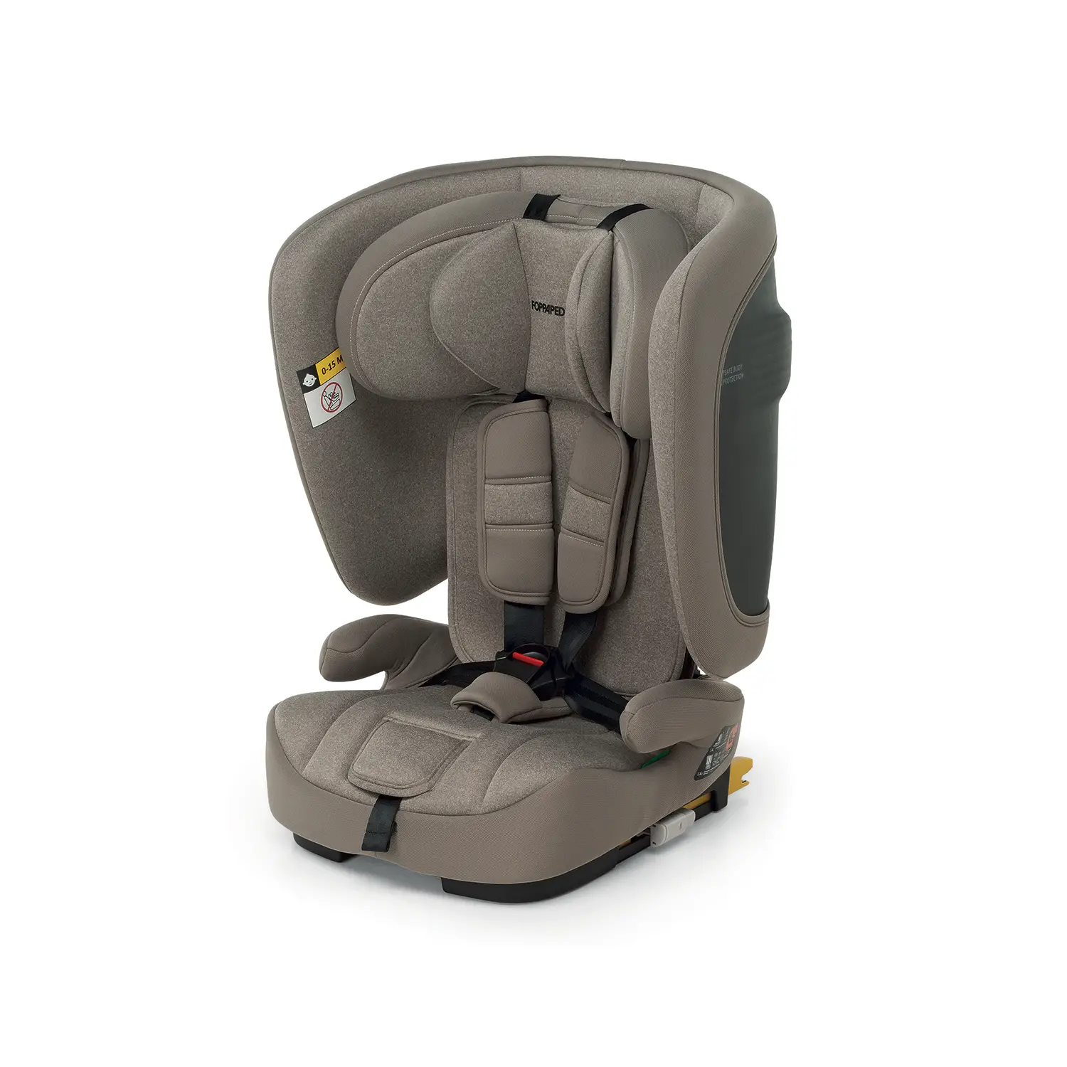 Seggiolino Auto Progress i-size Sand 76-150 cm-15 Mesi a 12 Anni Foppapedretti - bambini 76-150 cm (15m-12anni)