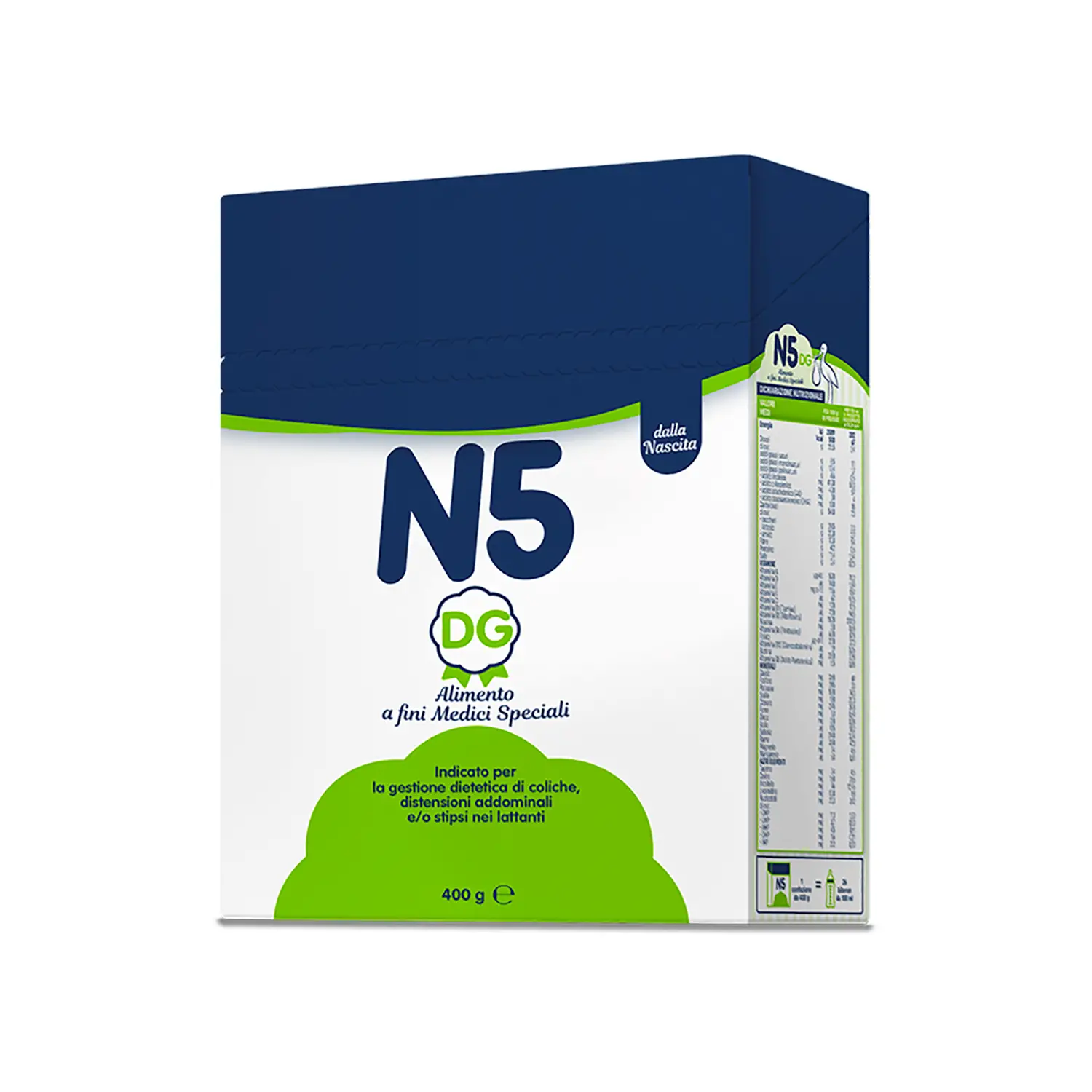 Latte N5 DG Polvere 400gr Per Disturbi Gastrointestinali Steril Farma - latti artificiali