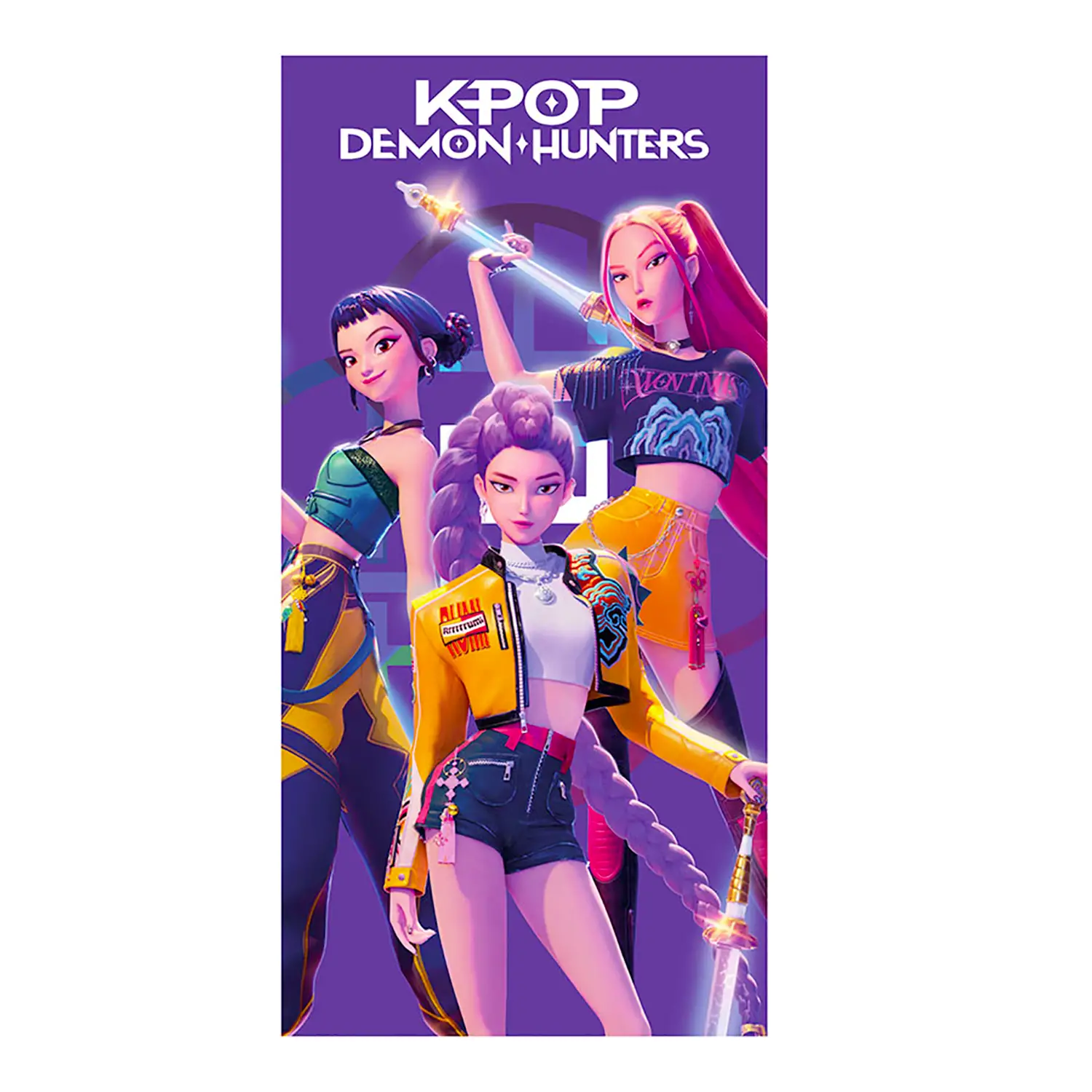 Telo Mare Kpop Demon Hunters 70x140 - accessori stagionali