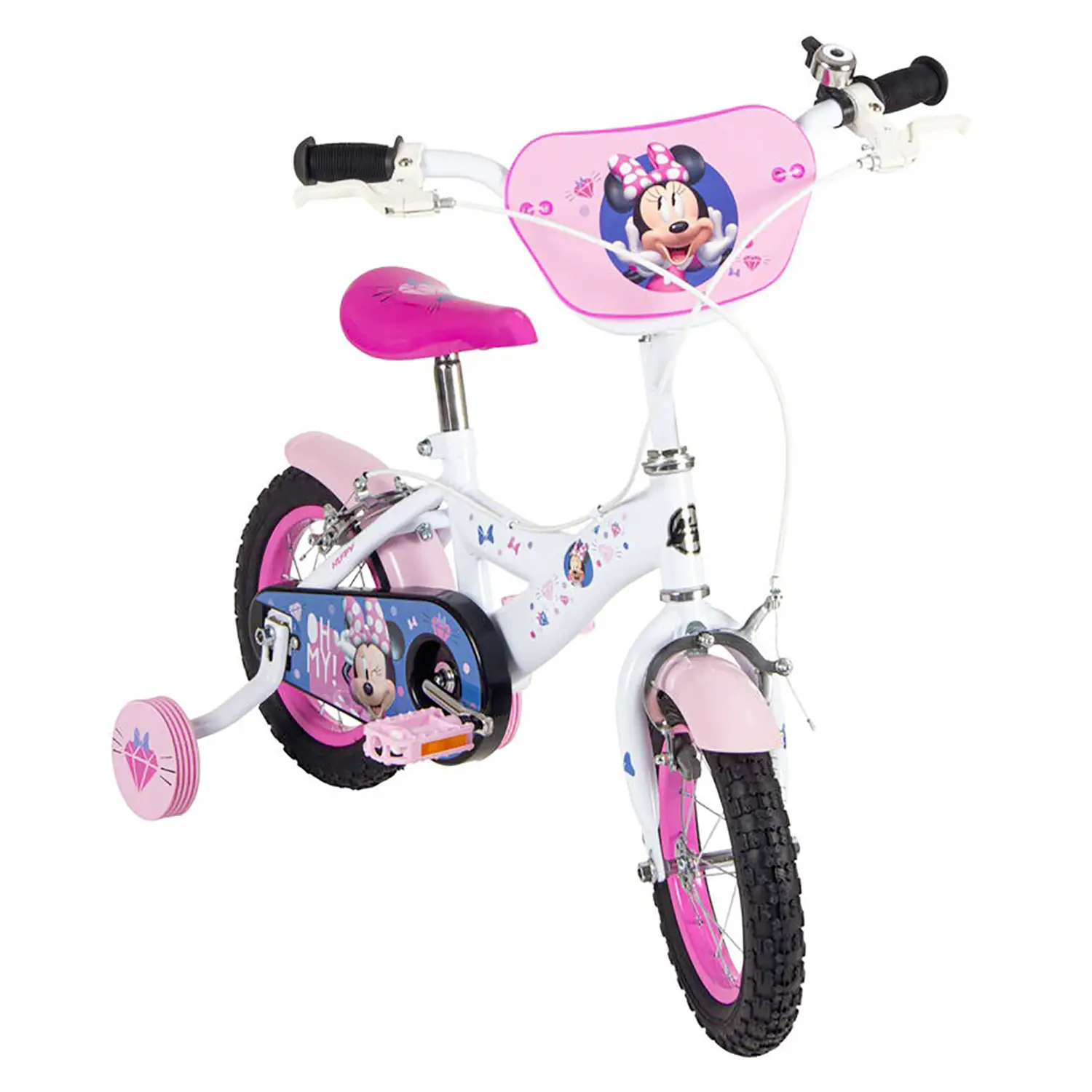 Bicicletta Bambina 12" Minnie Con Rotelle - biciclette bambini