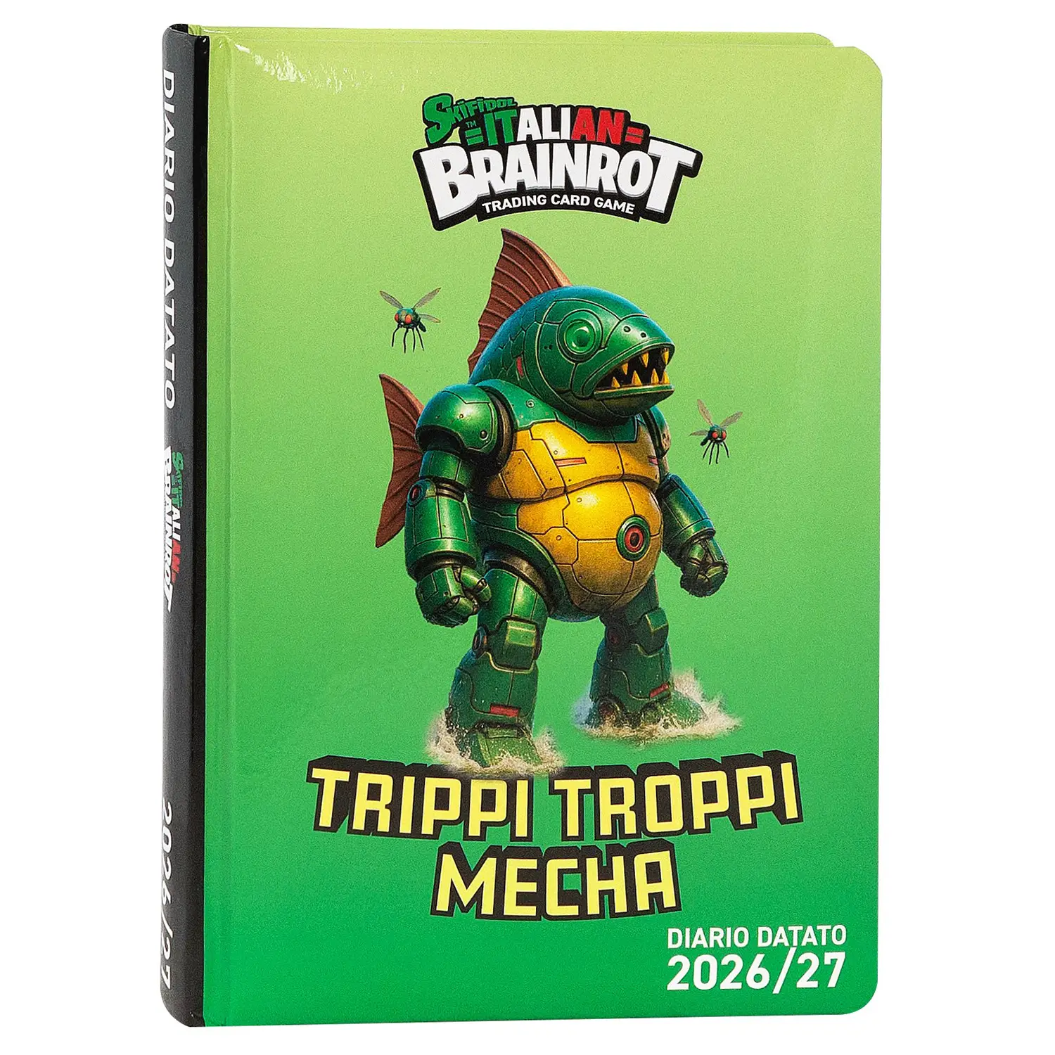 Skifidol Italian Brainrot Diario Datato 12 Mesi Standard Trippi Mecha - diari