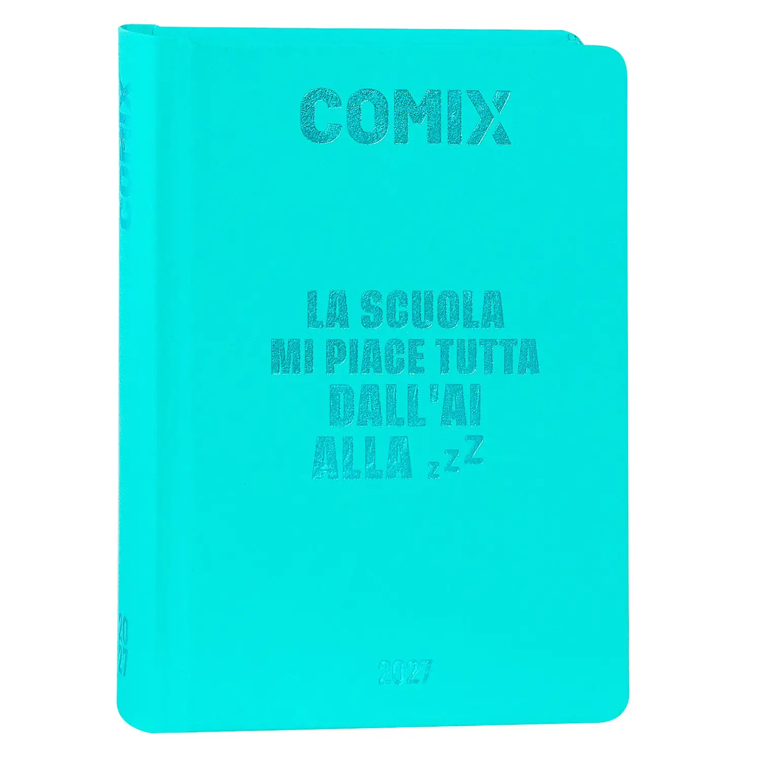 Comix Diario Agenda 16 Mesi Mini Turchese - diari