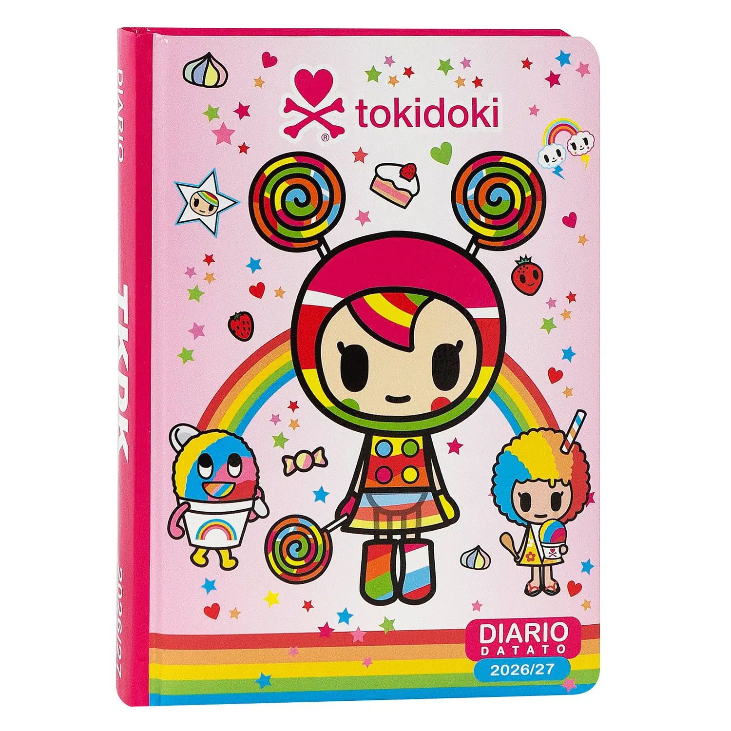 Tokidoki Superdiario Standard Datato Fuxia - diari