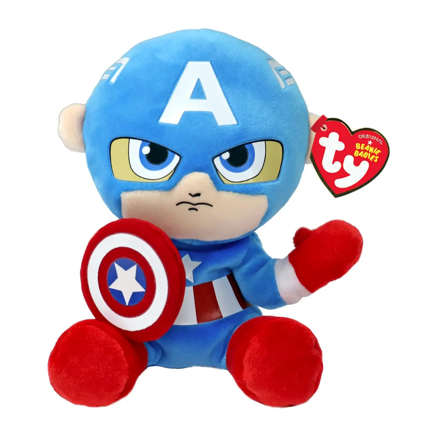 Peluche Morbido Capitan America 20 Cm - peluches 0/36 mesi