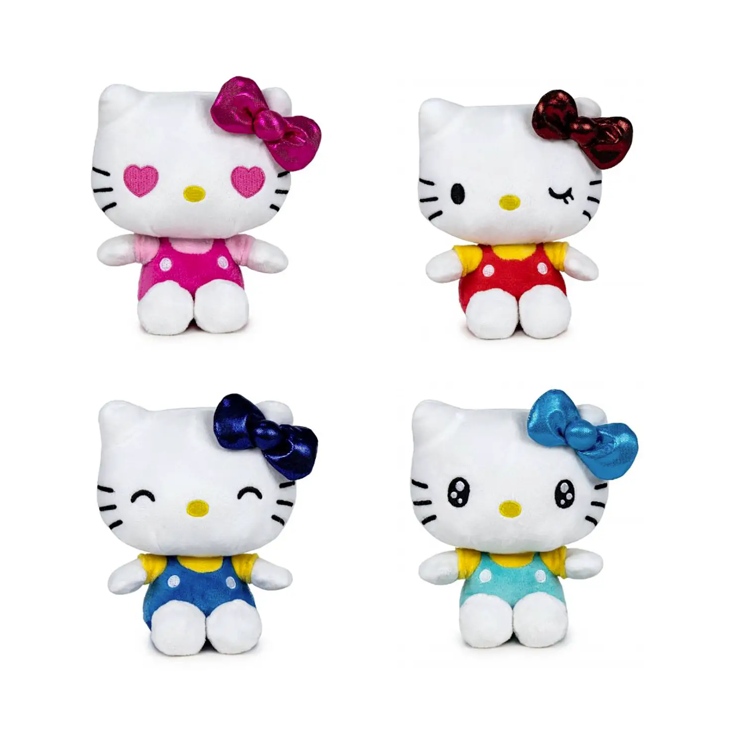 Peluche Hello Kitty 40° Anniversario Personaggi Assortiti 58 Cm - peluches 0/36 mesi