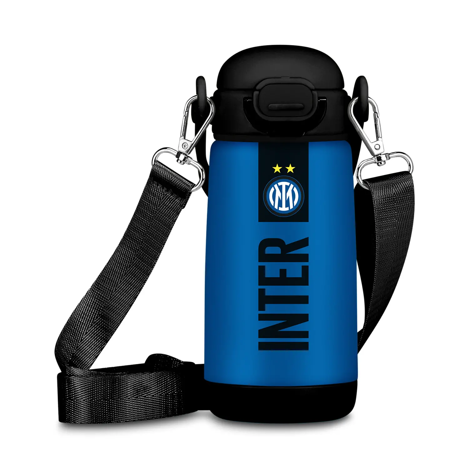 Borraccia Kid Inter con Tracolla Acciaio Inox 400ml - borracce
