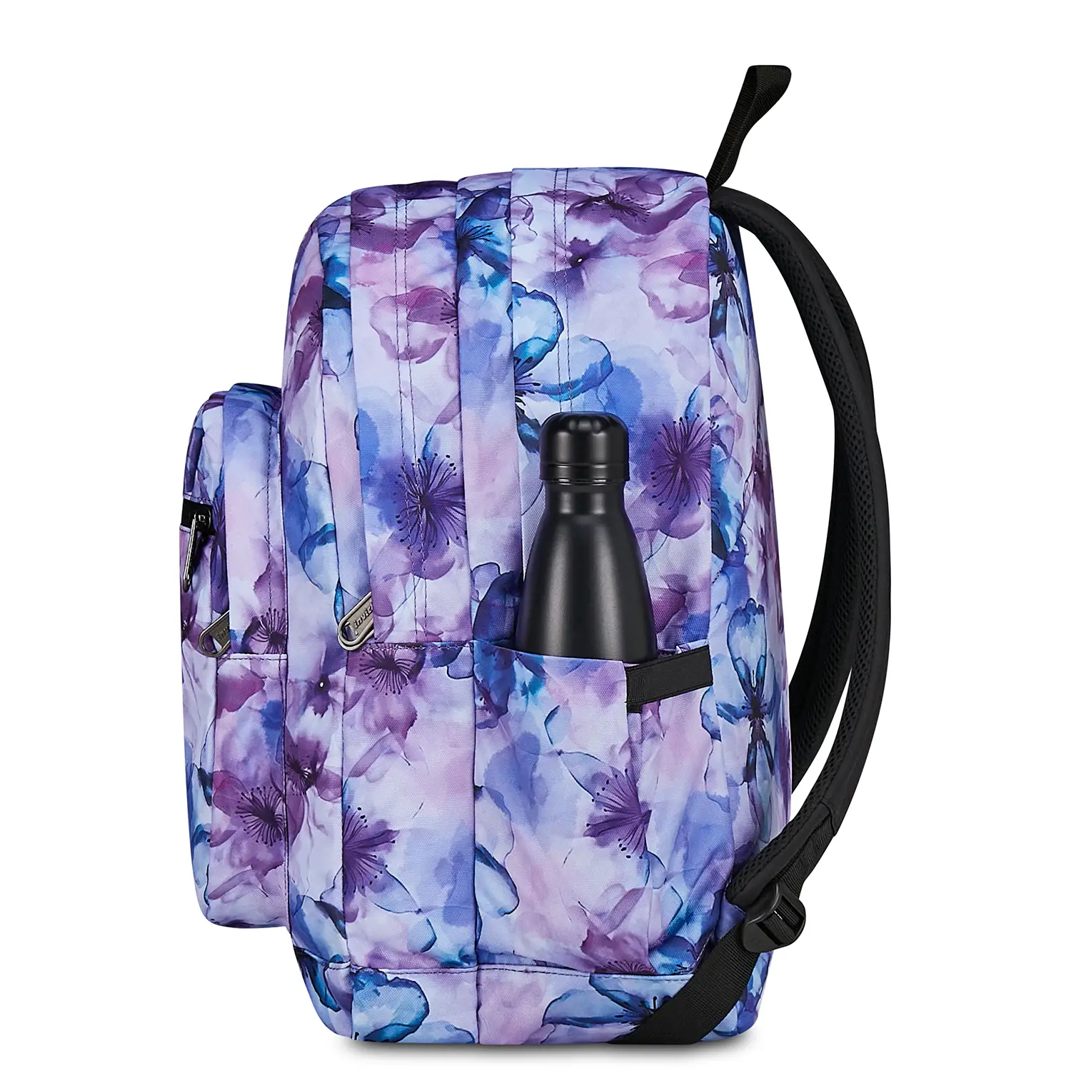 Zaino Scuola Invicta Jelek Fantasy Aqua Flowers 34 Litri PC - zaini scuola