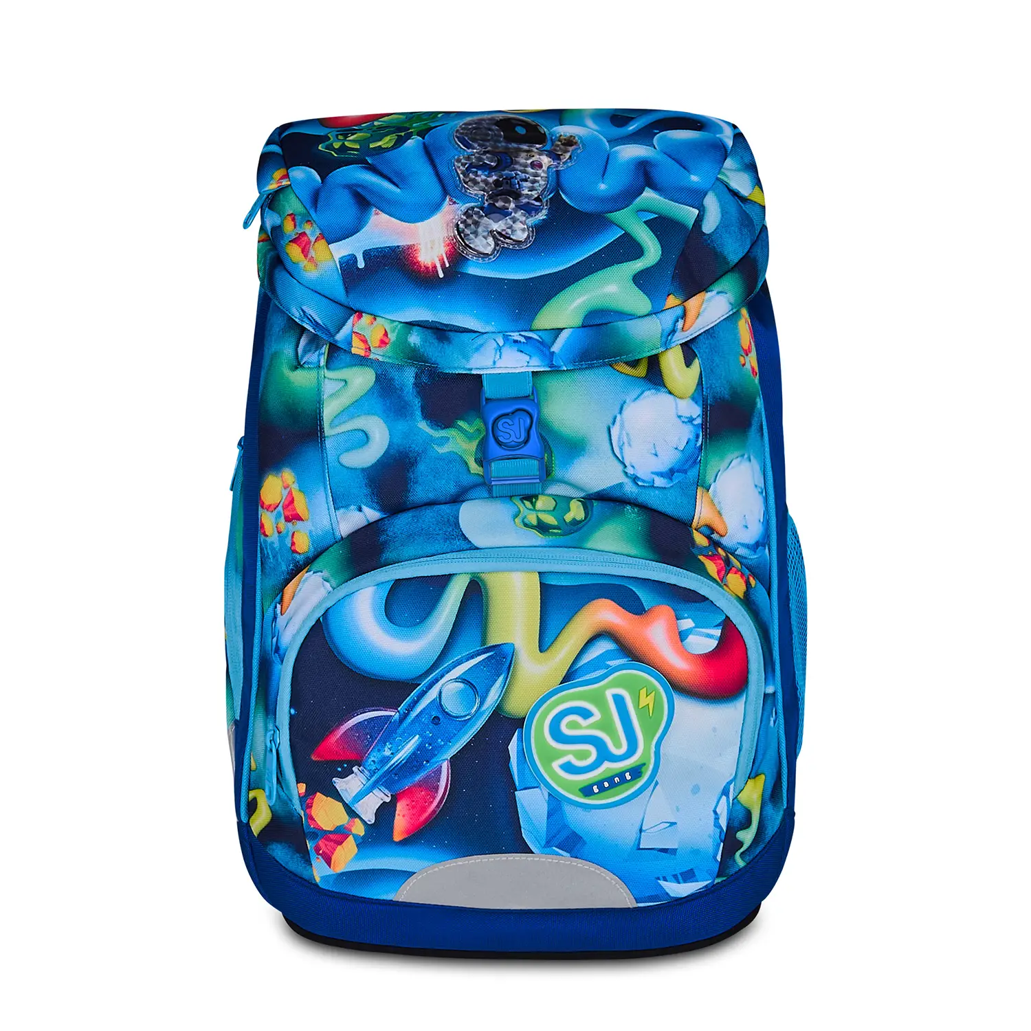 Zaino Scuola SJ Gang Space Ride Soft Plus 24L Ergonomico IGR - zaini scuola