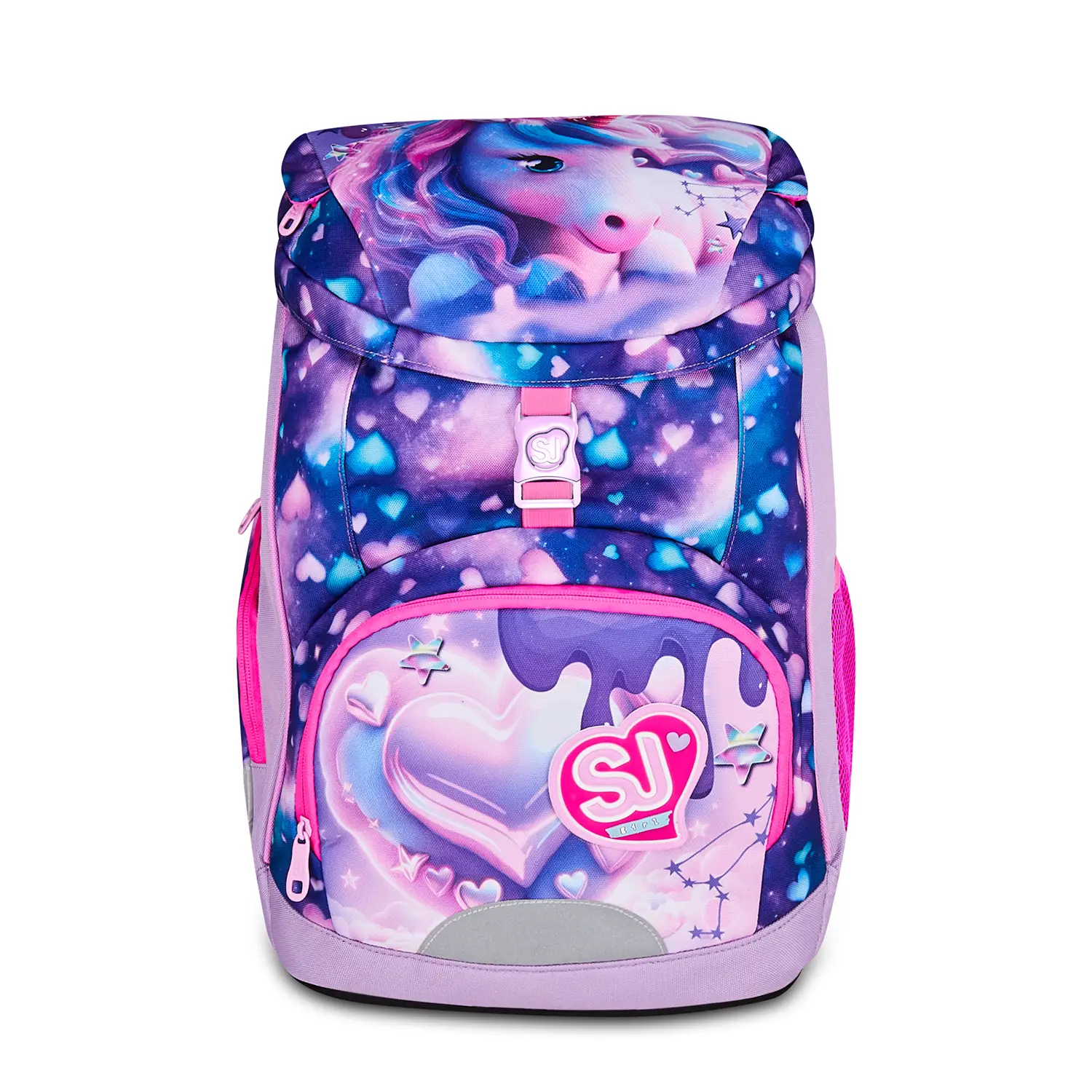 Zaino Scuola SJ Gang Pixie Unicorn Soft Plus 24 Litri Ergonomico - zaini scuola