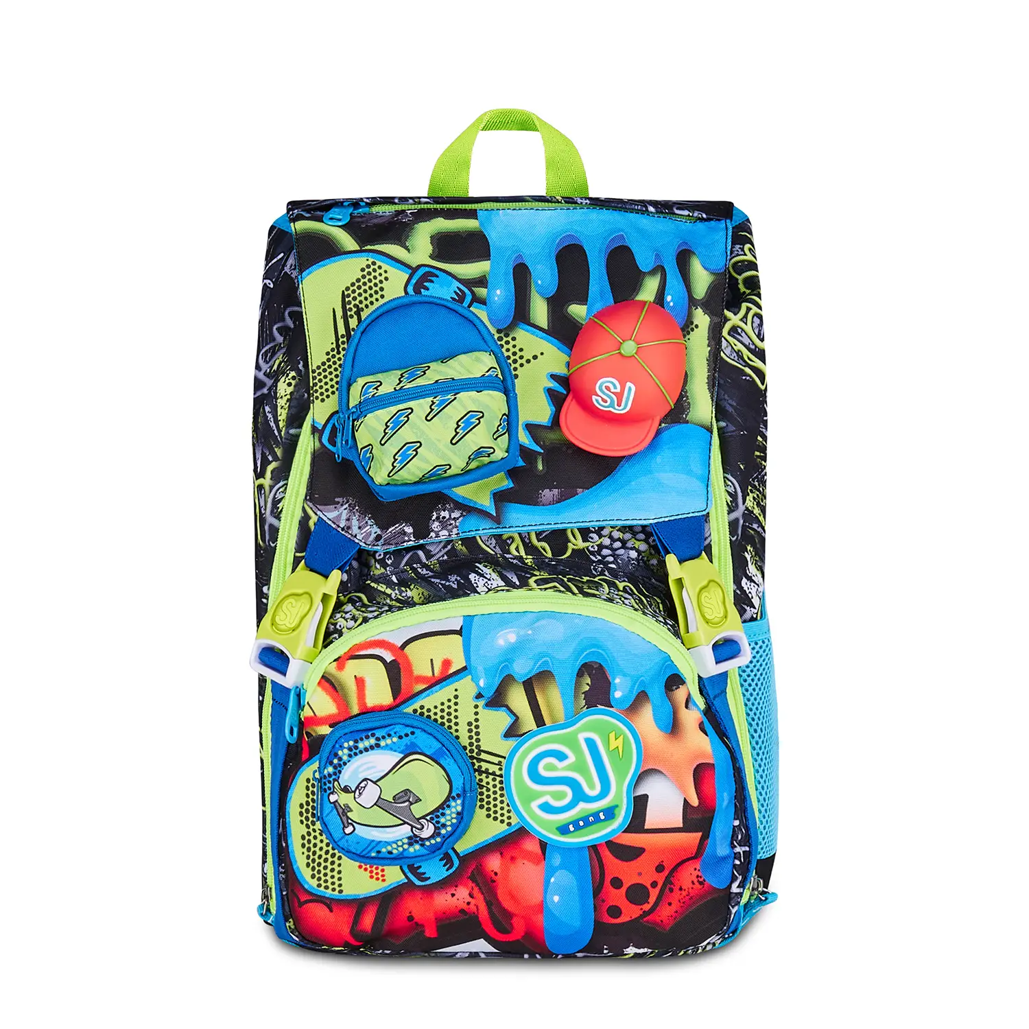 Zaino Scuola SJ Gang Soft Pouch Boy Sdoppiabile Big 24 Litri - zaini scuola