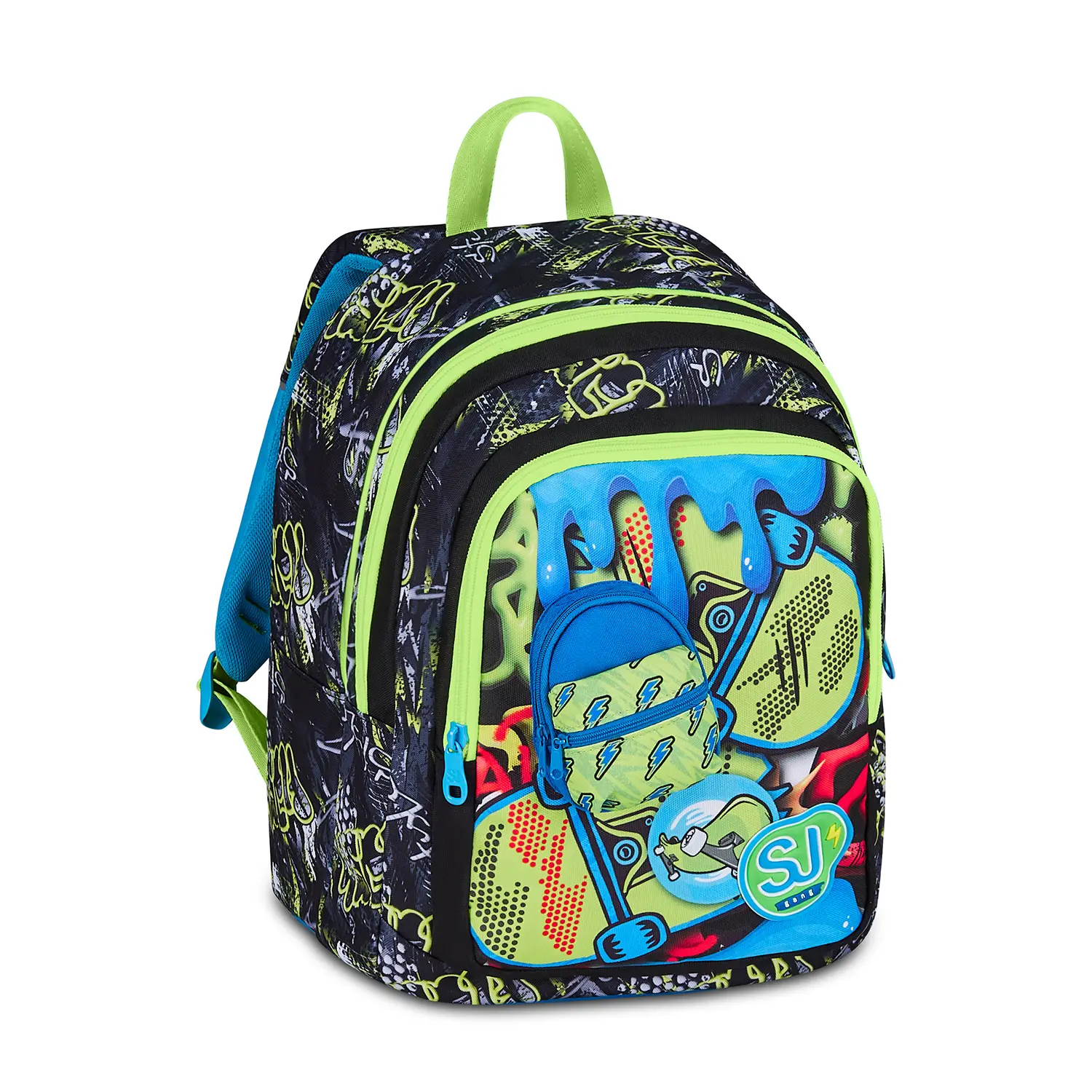 Zaino Scuola SJ Gang Soft Pouch Boy Advanced 29 Litri - zaini scuola