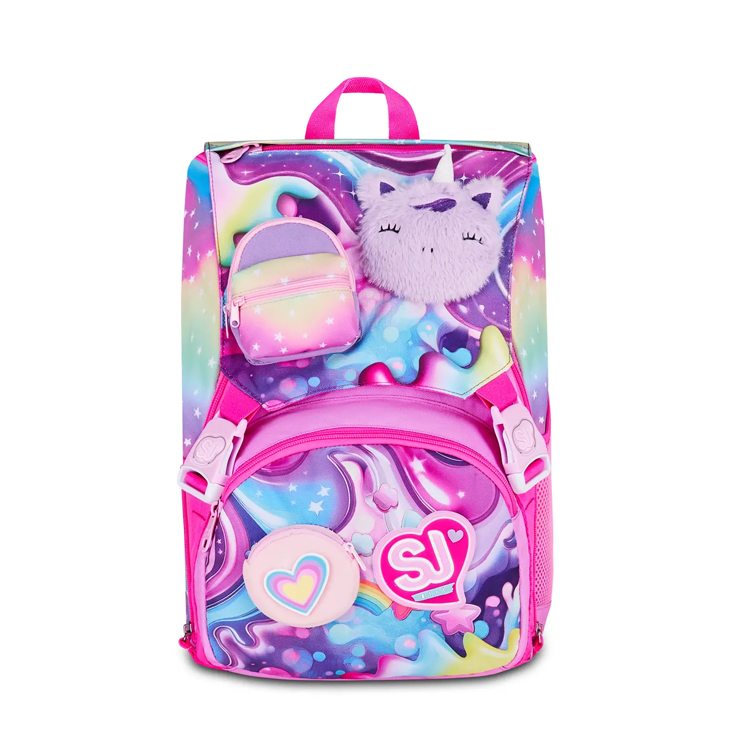 Zaino Scuola SJ Gang Soft Pouch Girl Sdoppiabile Big 24 Litri - zaini scuola