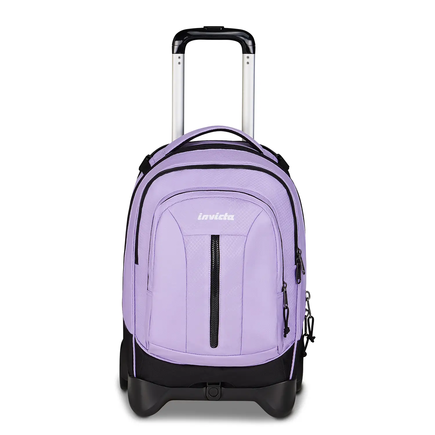Trolley Invicta Plug LED 34 L Porta PC 14" Lilla - zaini trolley