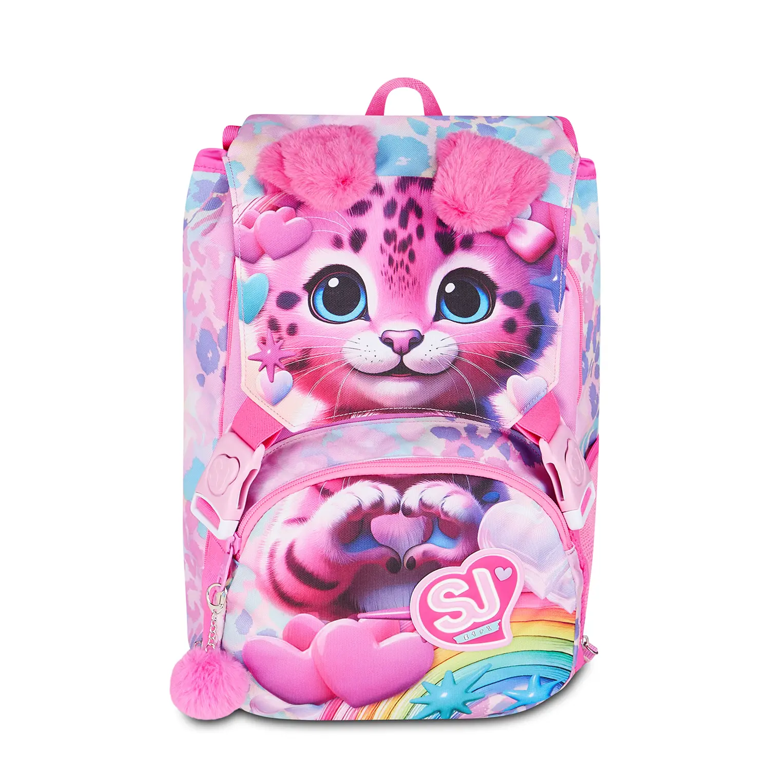 Sj Gang Heart Buddy Girl Zaino Sdoppiabile Big Estensibile 24 Litri - zaini scuola