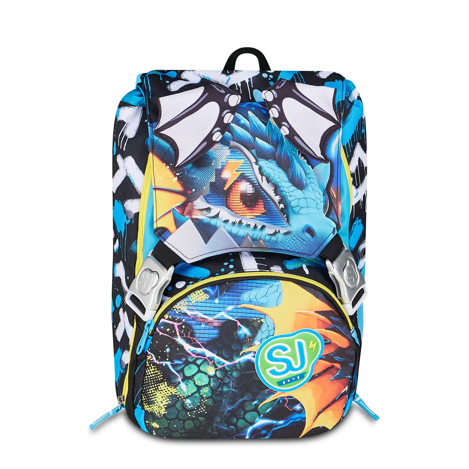 Sj Gang Metal Dragon Boy Zaino Sdoppiabile Big Estensibile 24 Litri - zaini scuola