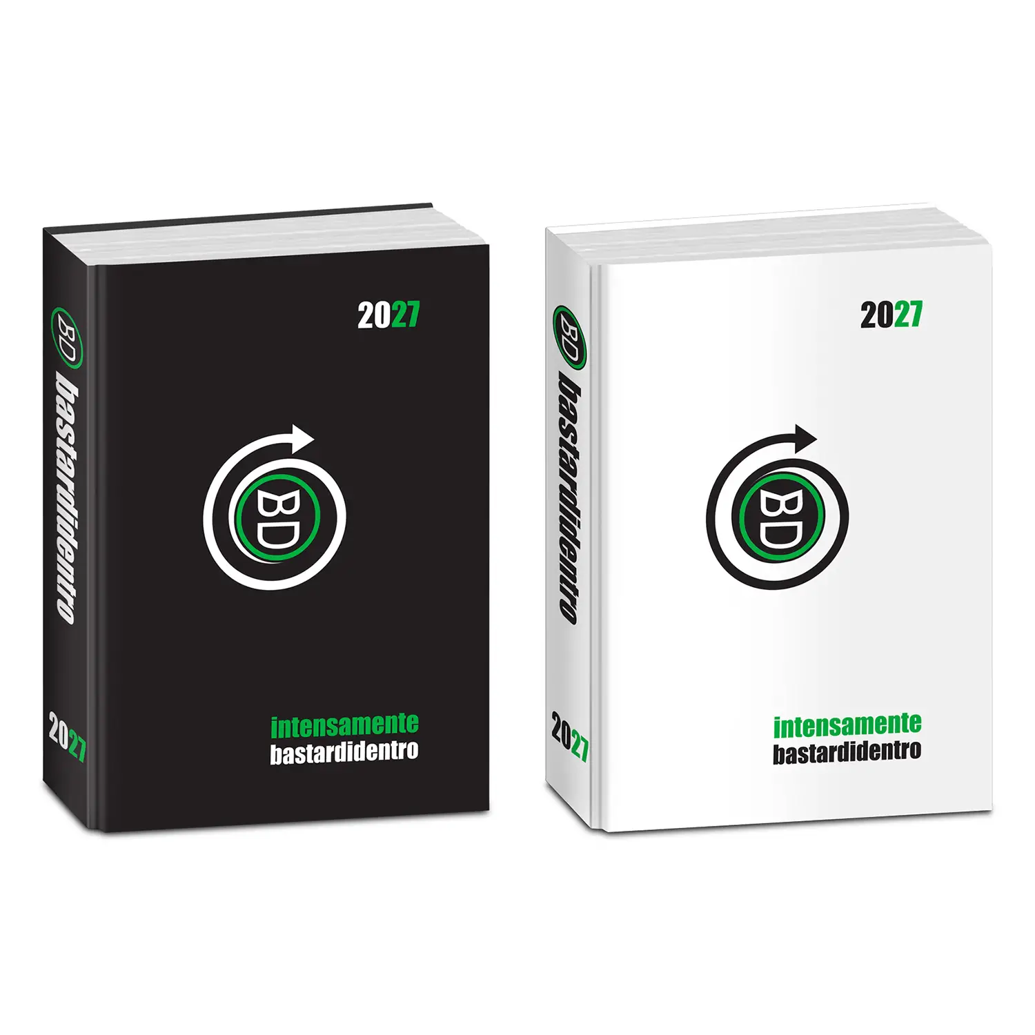 Bastardidentro Diario Pocket 16 Mesi Classic Agenda Intensamente - diari
