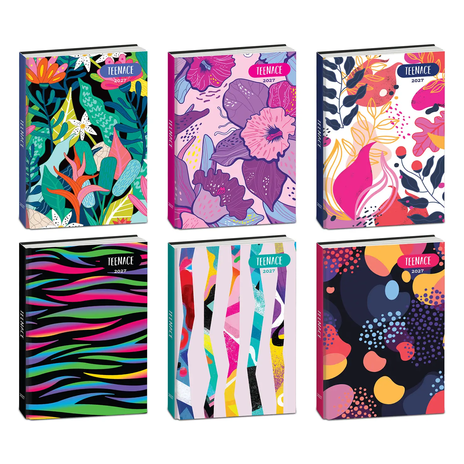 Teenace Diario Std 12 Mesi 13,6x18,3 cm - diari