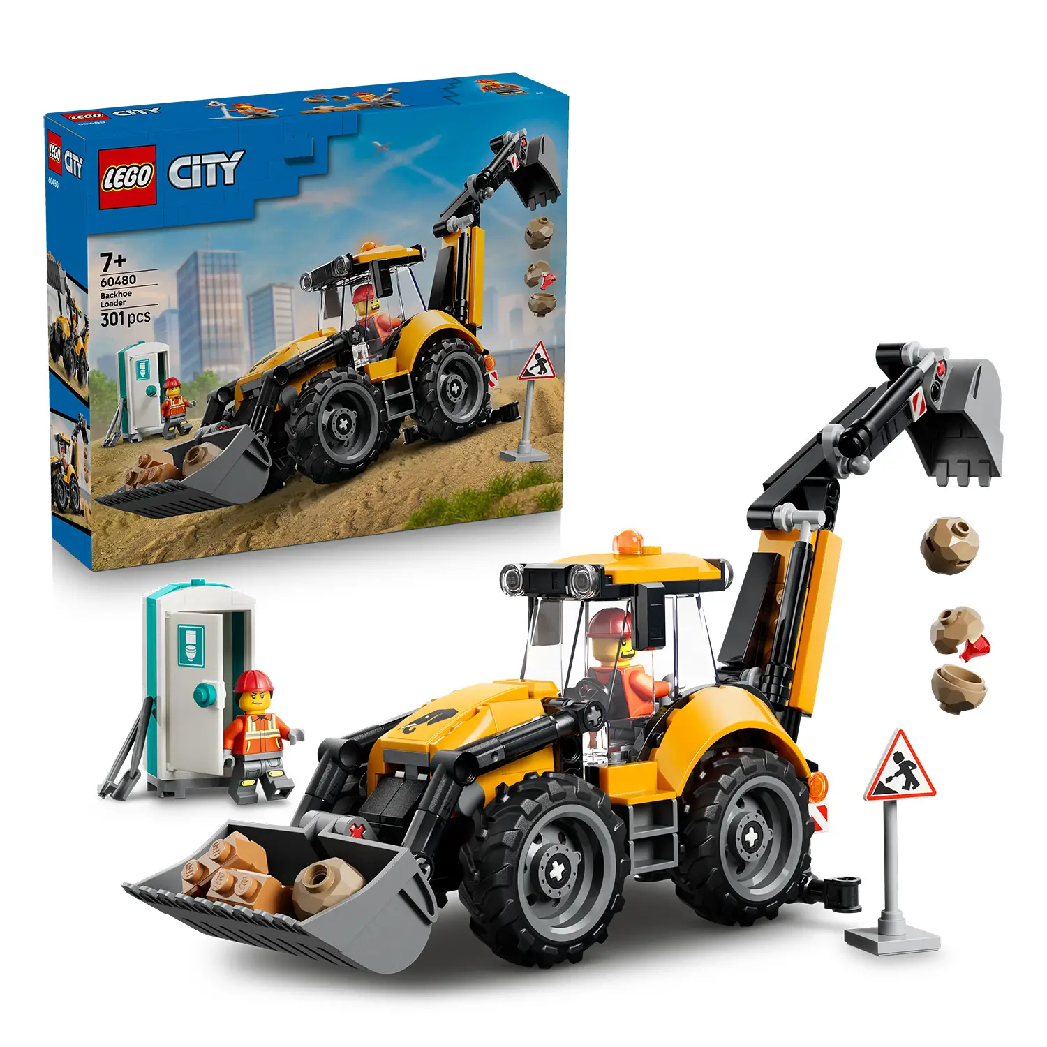 LEGO City Scavatrice da Cantiere Gialla 60480 - lego