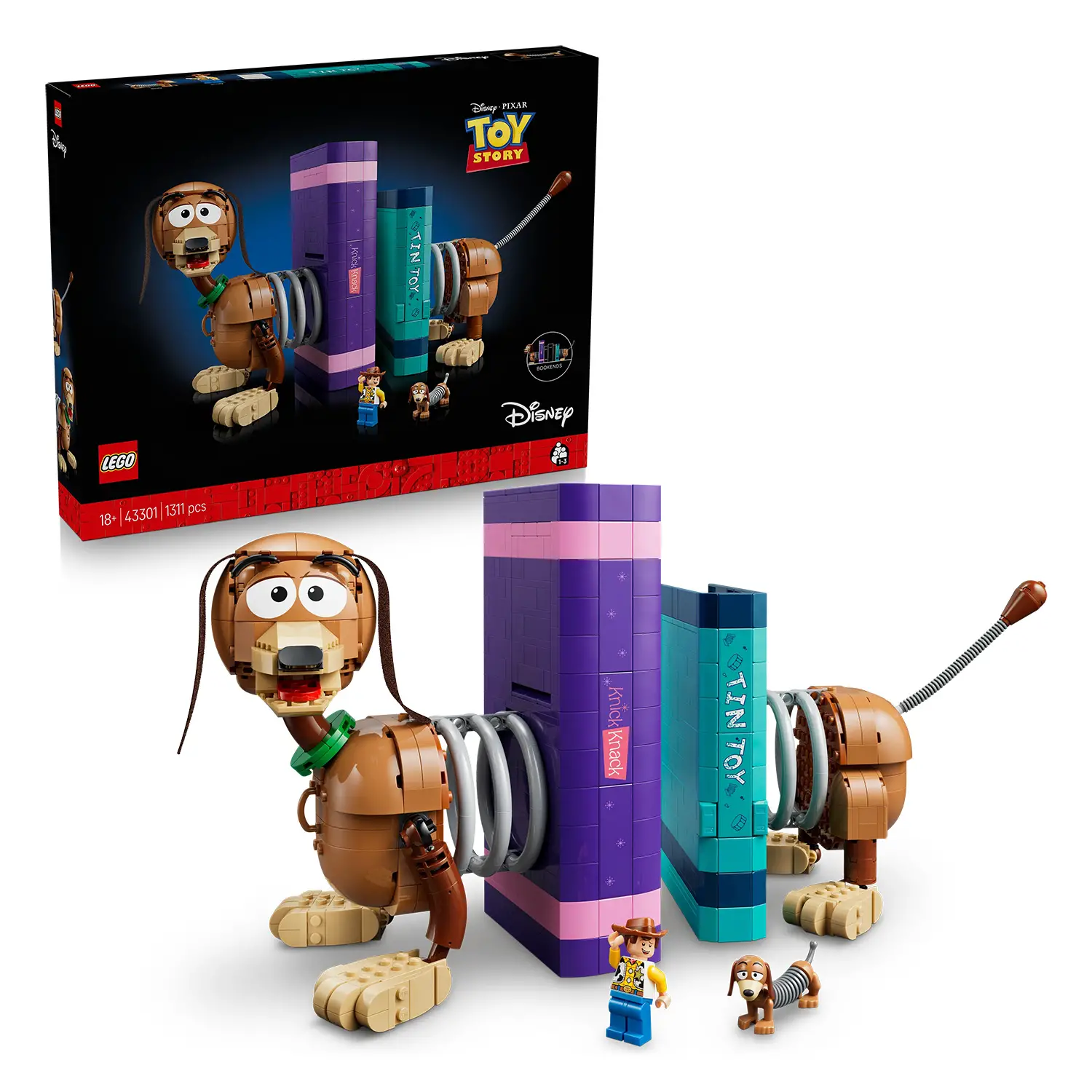 Lego Disney Pixar Fermalibri di Slinky Toy Story 43301 1311pz - lego