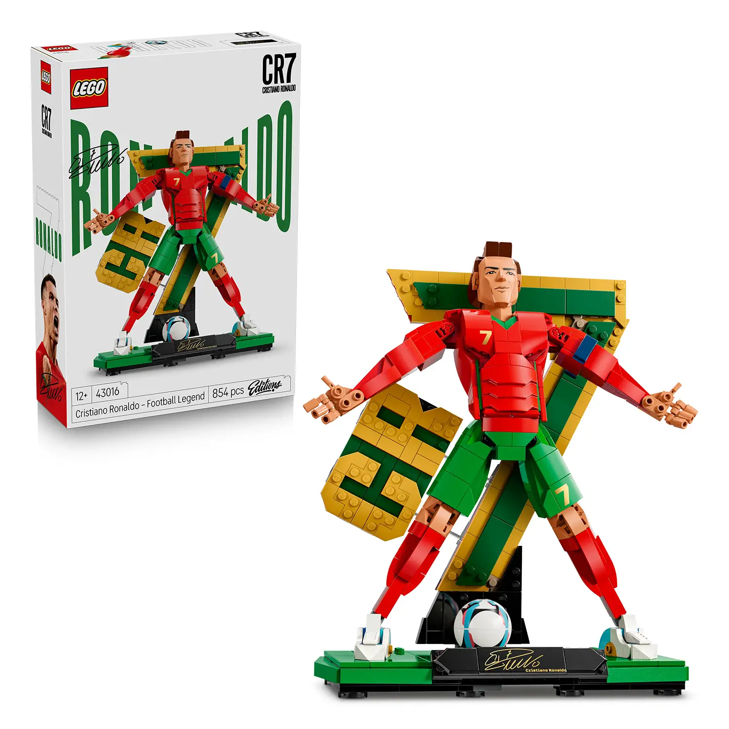 Lego Editions Cristiano Ronaldo – Leggenda del Calcio 43016 - lego