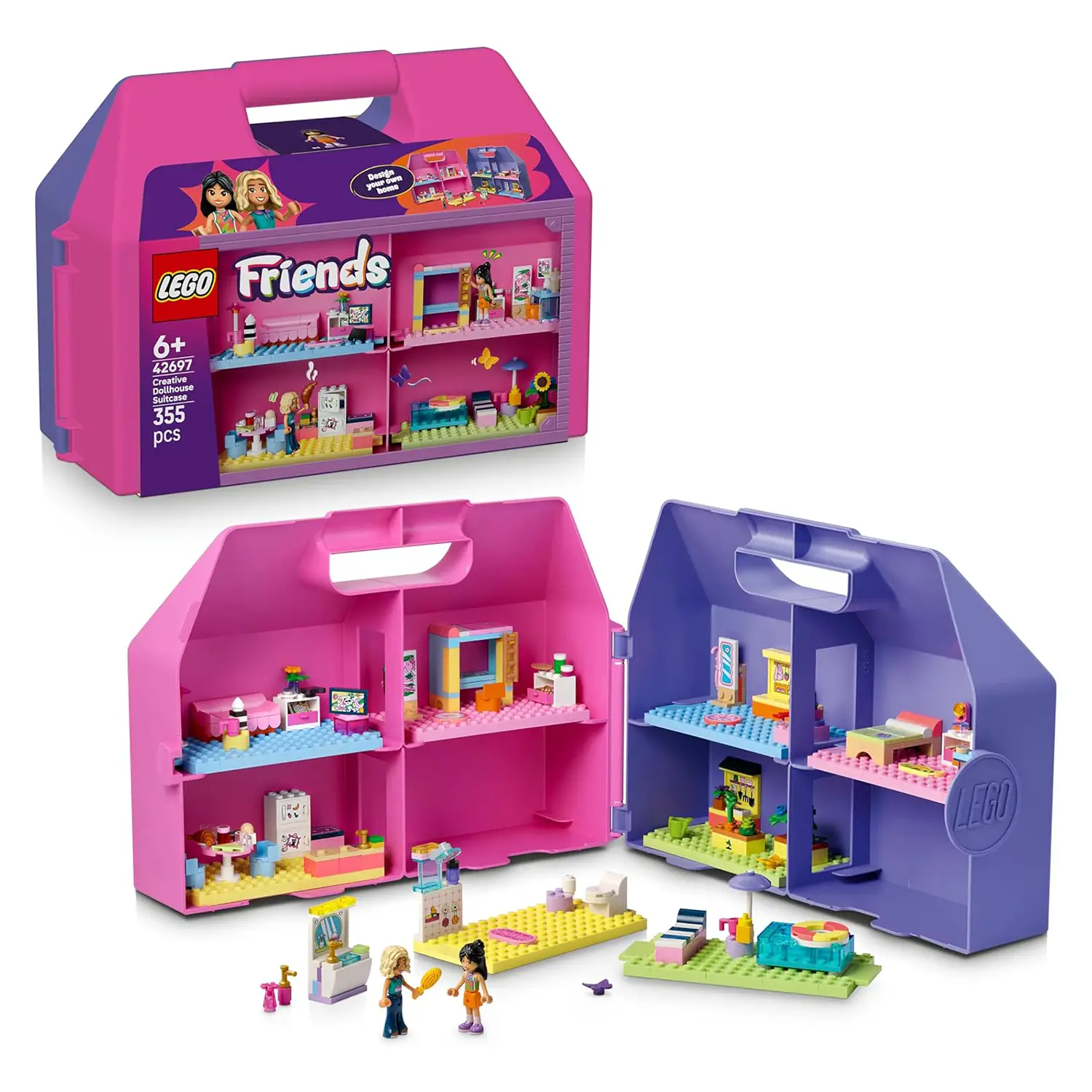 LEGO Friends Valigetta Creativa Casa Delle Bambole 42697 - lego