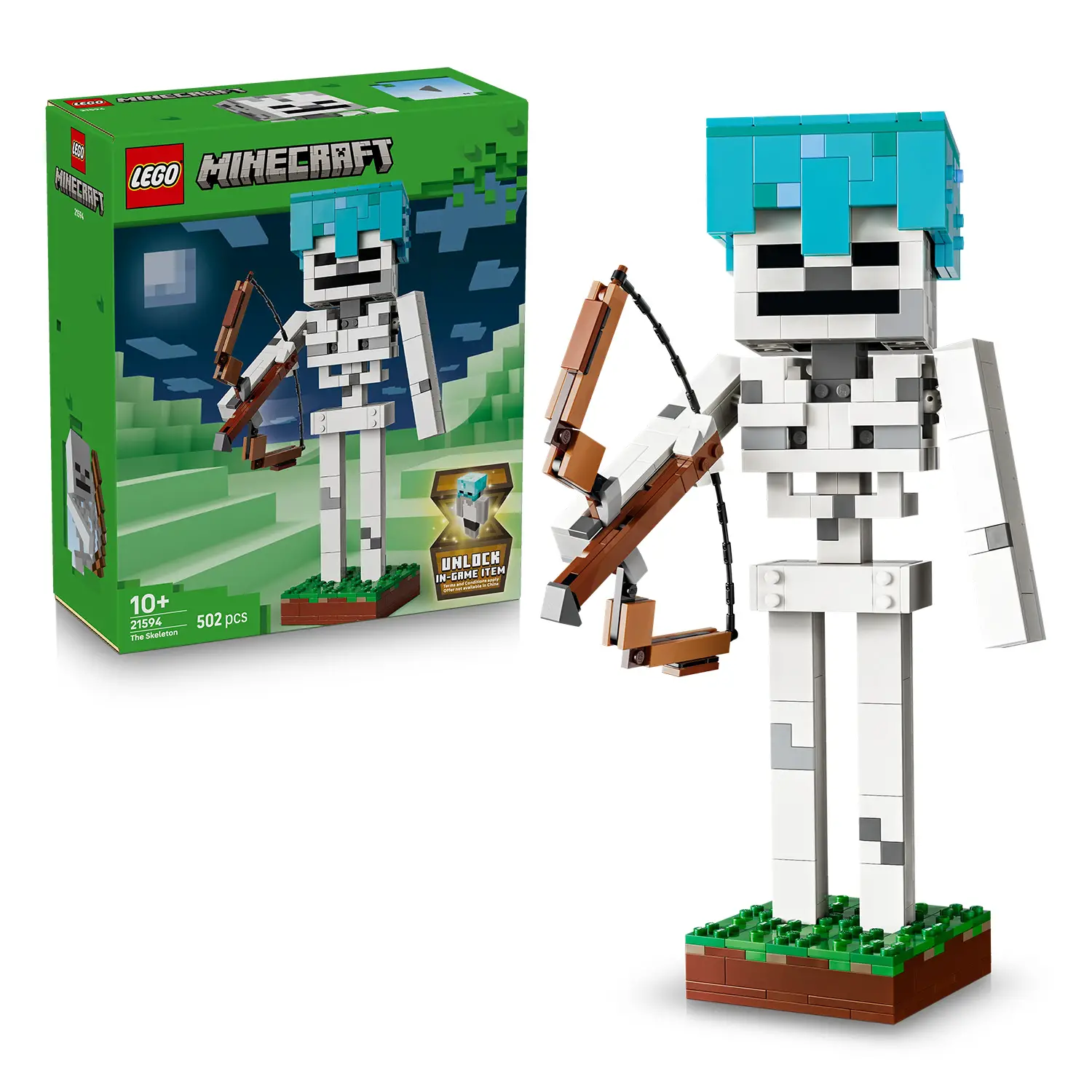 LEGO Minecraft Lo Scheletro 21594 - lego