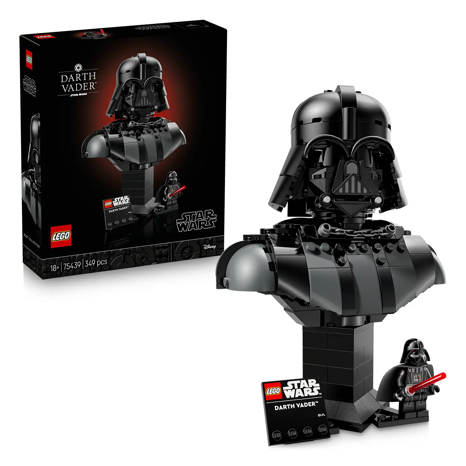 LEGO Star Wars 75439 Busto Darth Vader 349 Pezzi - lego