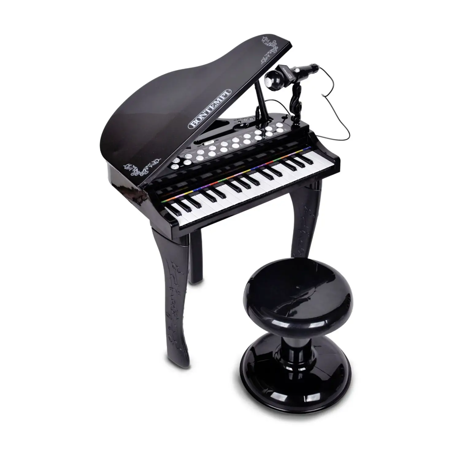 Pianoforte Elettronico 32 Tasti Con Sgabello E Microfono - Educazione musicale