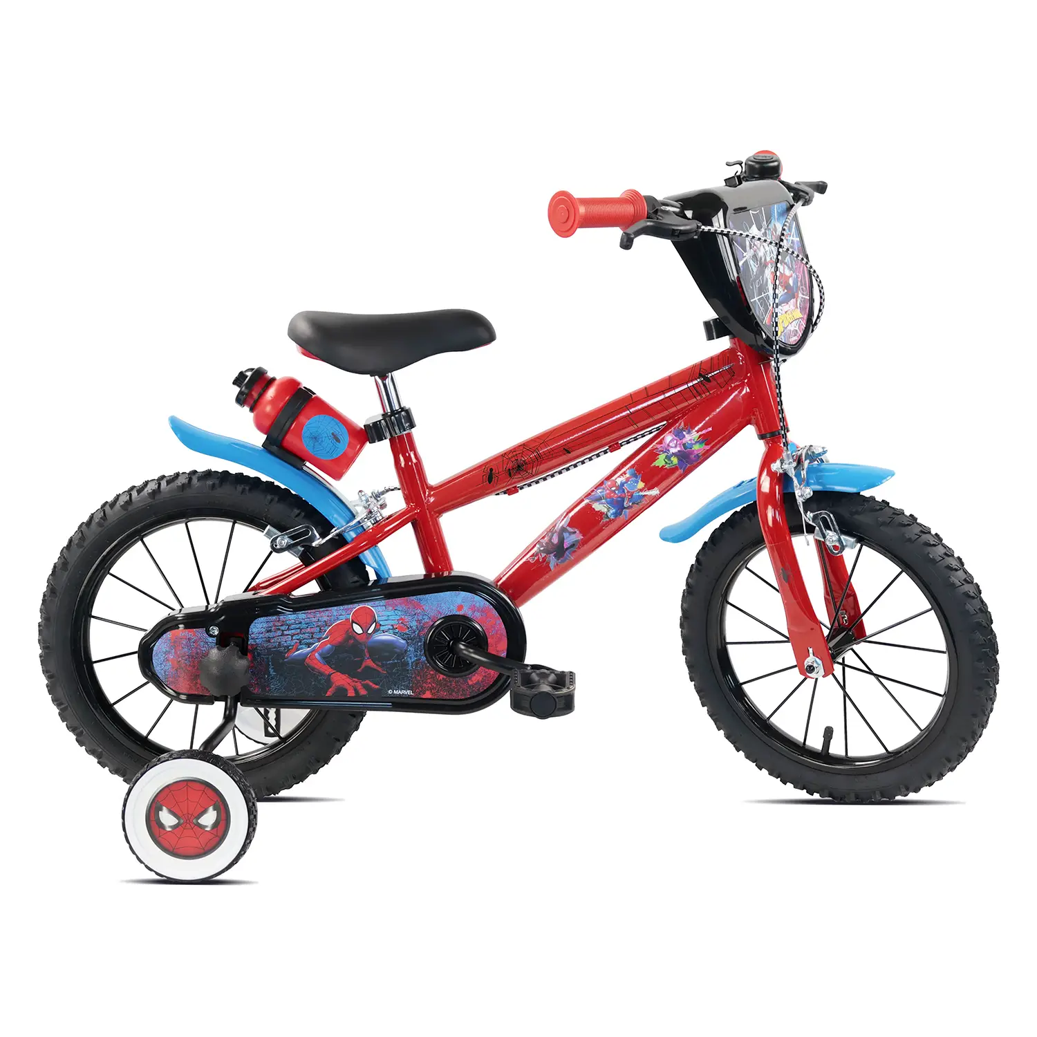 Bicicletta 14 Pollici Spiderman, Bici per Bambini 3-5 Anni - biciclette bambini