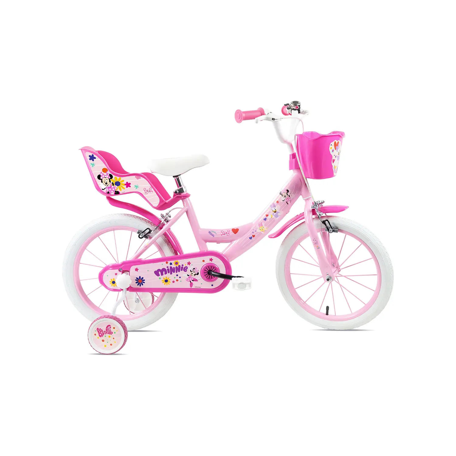 Bicicletta 16 Pollici Minnie, Bici per Bambini 4-6 Anni - biciclette bambini