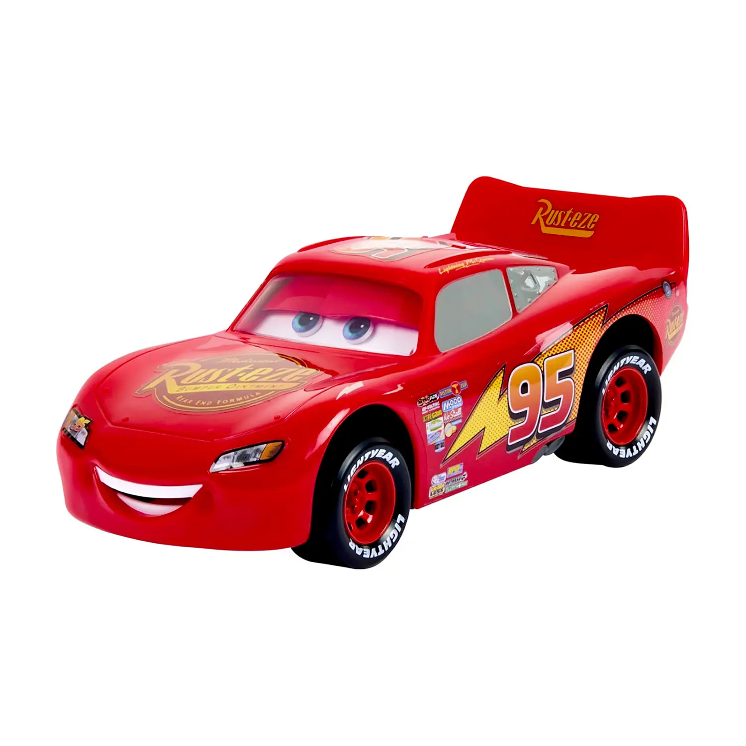 Cars Saetta McQueen Veicolo Scattante Con Espressioni - action figures ed accessori
