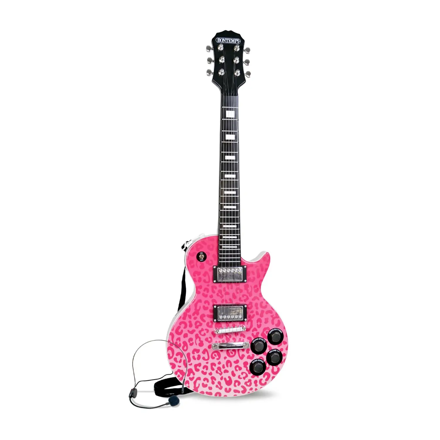 Bontempi Chitarra Elettronica Rock con Microfono Auricolare - Educazione musicale