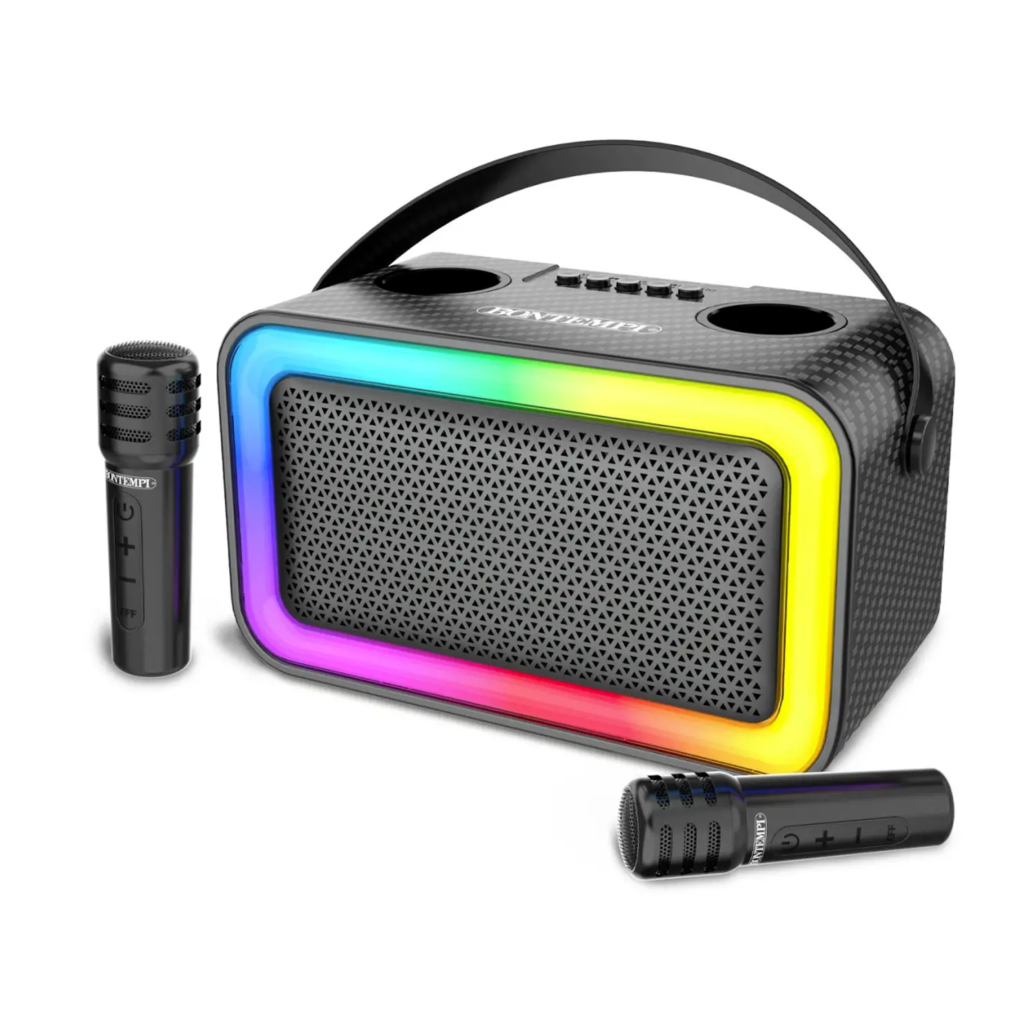 Bontempi Cassa Acustica Wireless con 2 Microfoni Senza Filo - Educazione musicale
