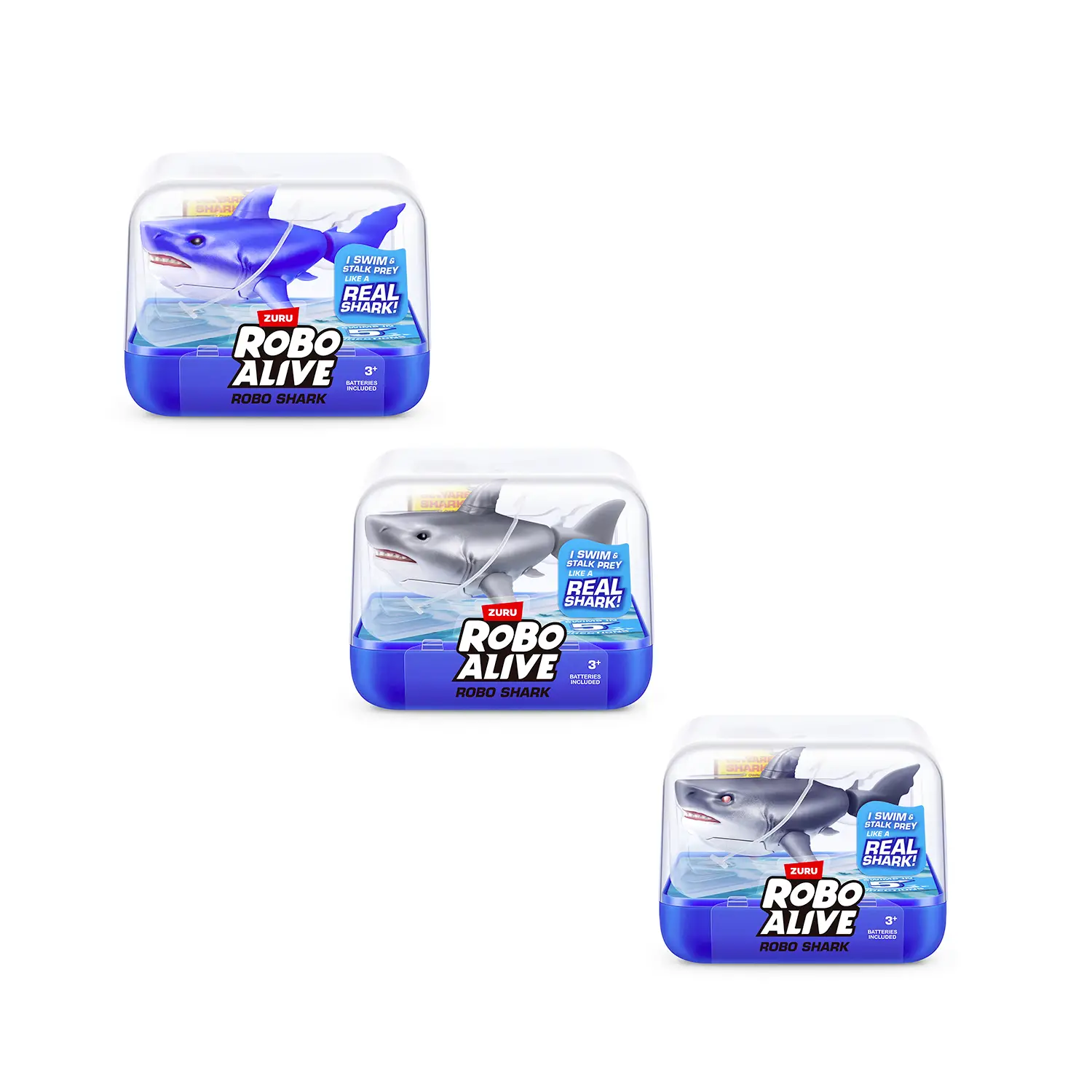 Robo Alive Swimming Shark Squalo Interattivo - action figures ed accessori