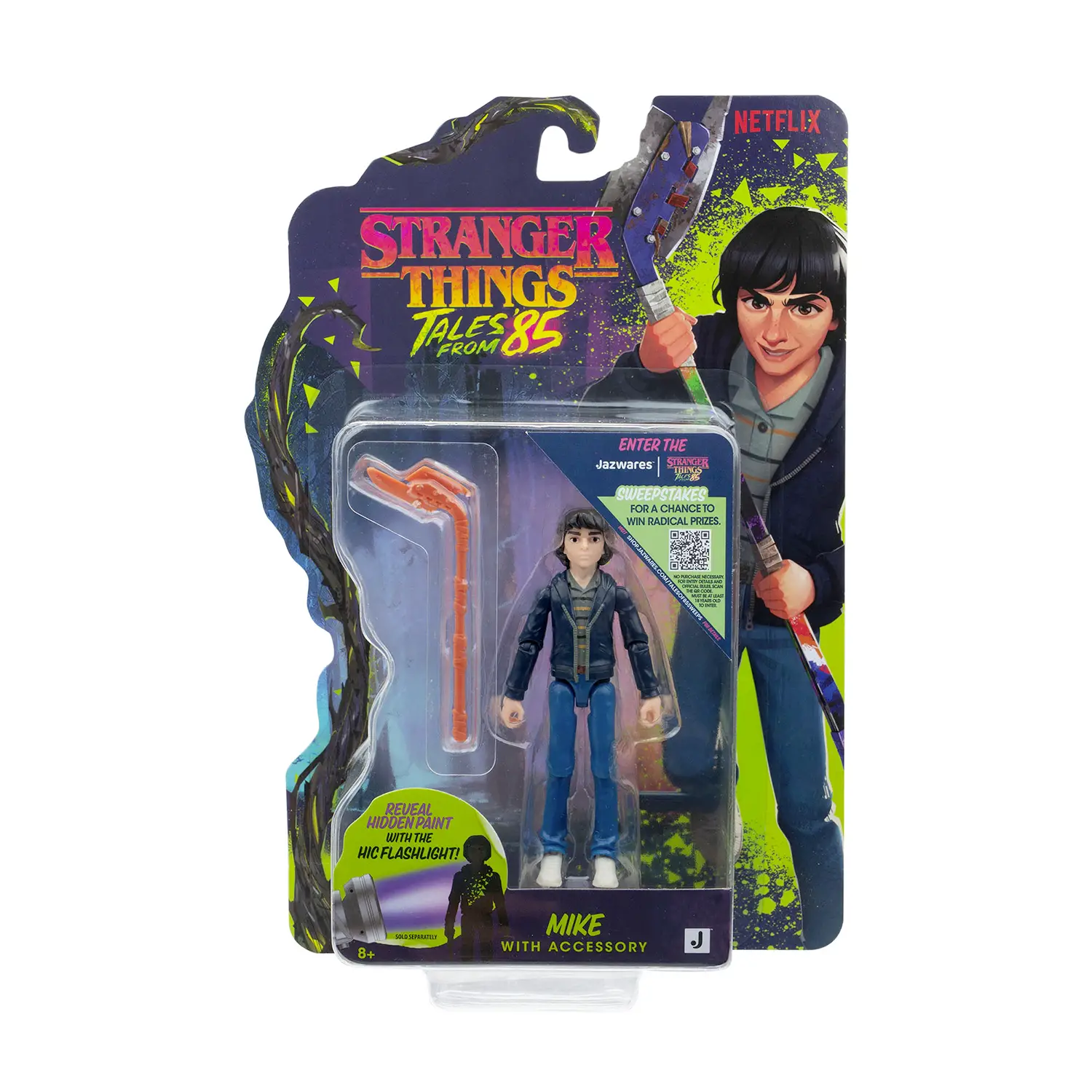 Stranger Things Tales From '85 Personaggio Articolato Con Accessori - Mike - action figures ed accessori